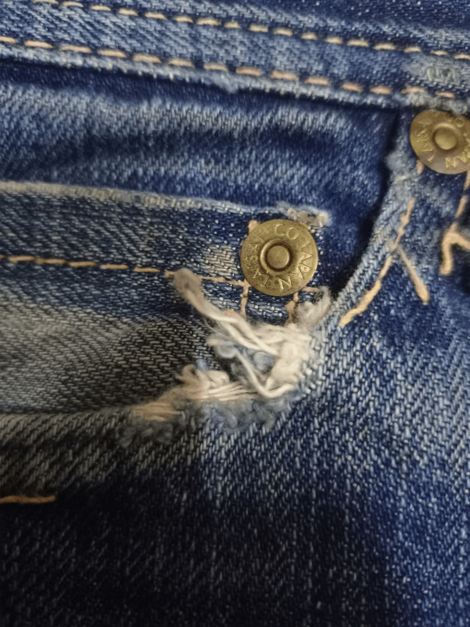 Japanese Brand Vintage Japanese Somet Taisai Selvedge Jeans 30x31 Size US 30 / EU 46 - 6 Thumbnail