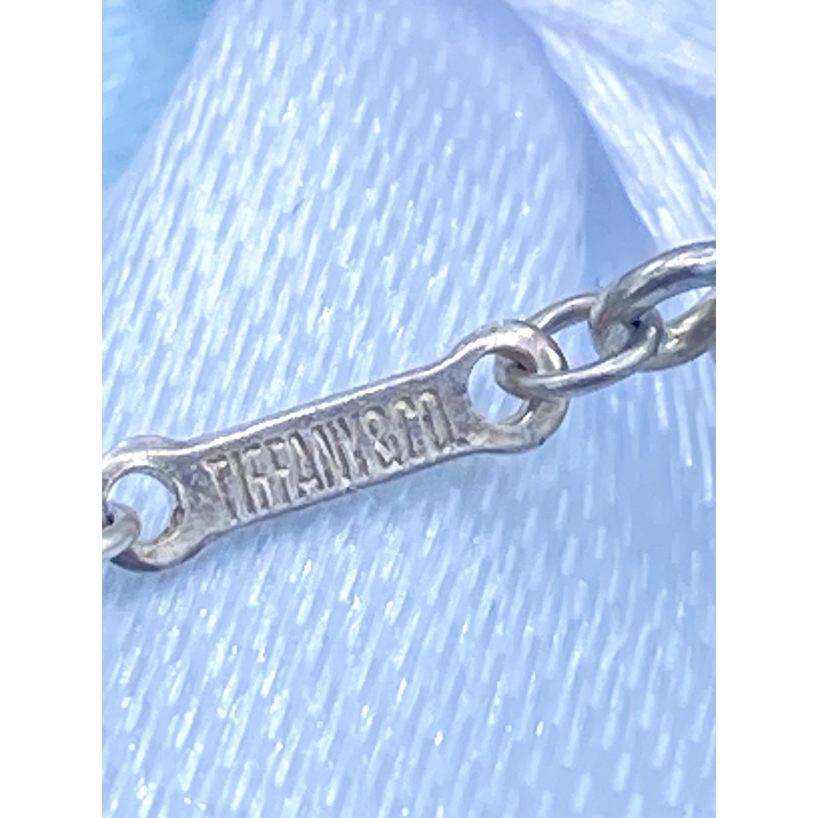 Tiffany & Co. Tiffany & Co. Sterling Silver Blue Box Pendant Necklace Size ONE SIZE - 7 Thumbnail