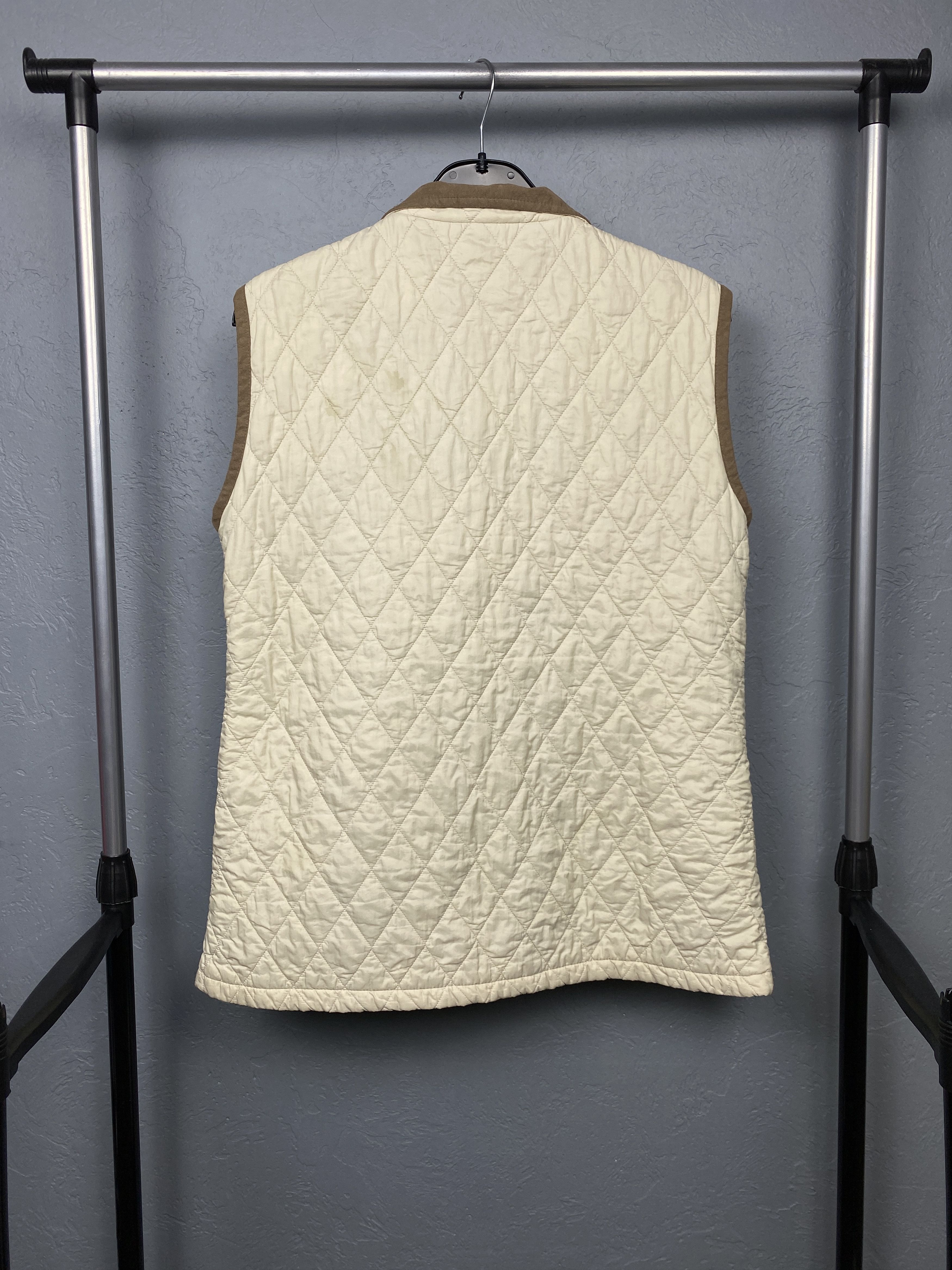Barbour Barbour Vintage Womens Quilted Vest Size L / US 10 / IT 46 - 7 Thumbnail