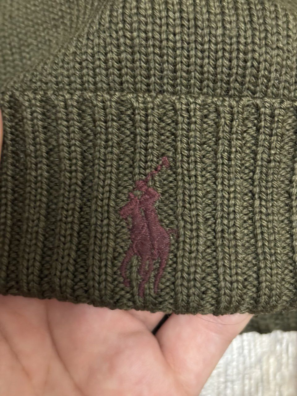 Polo Ralph Lauren × Ralph Lauren × Ralph Lauren Sport Polo Ralph Lauren Hat men’s beanie Size ONE SIZE - 2 Thumbnail