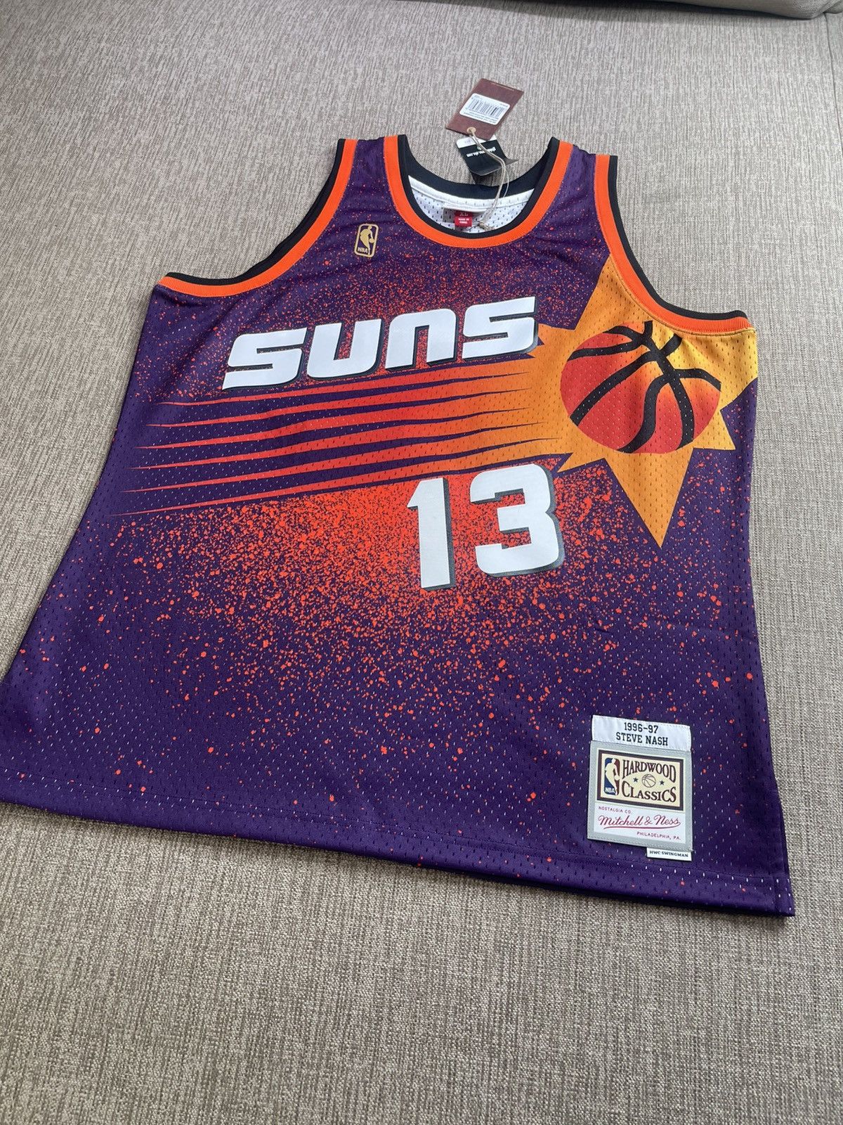 Mitchell & Ness Mitchell & Ness Steve Nash Hardwood Classics Jersey Size US XL / EU 56 / 4 - 3 Thumbnail
