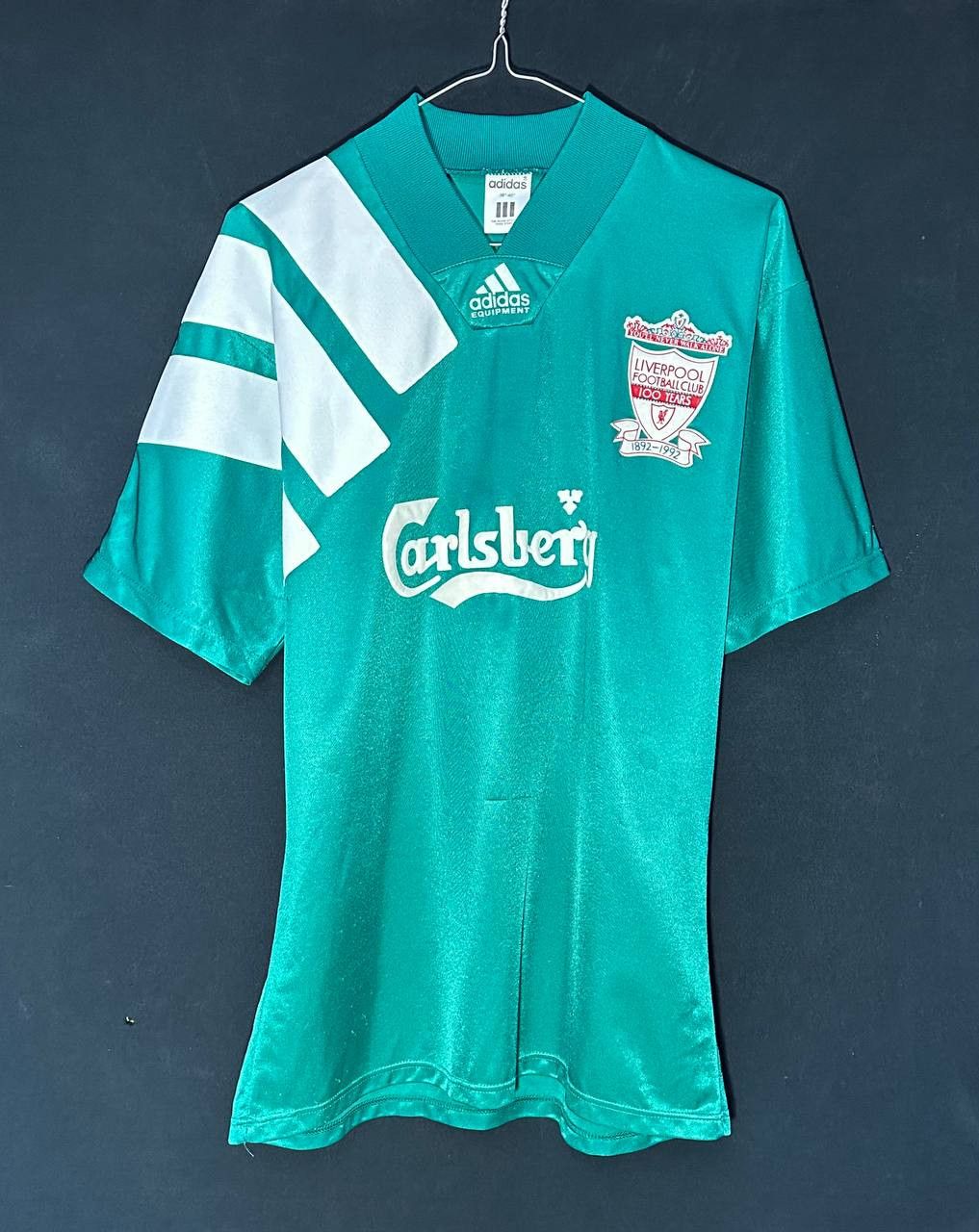 Adidas Adidas Liverpool away football shirt 1992 - 1993 jersey vtg Size US M / EU 48-50 / 2 - 1 Thumbnail