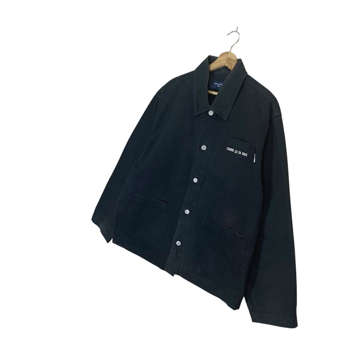 Comme Ca Ism Vintage Comme Ca Du Fille Duck Canvas Chore Jacket Size US M / EU 48-50 / 2 - 3 Thumbnail