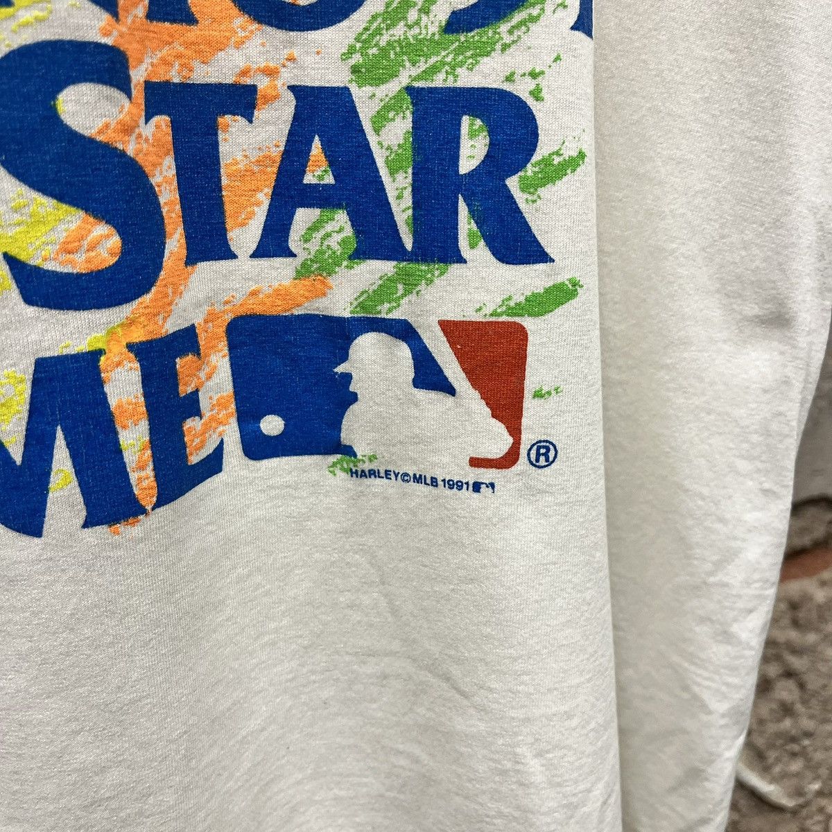 MLB Vintage 90s MLB Toronto Canada 1991 All Stars Game Tee Size US XL / EU 56 / 4 - 2 Thumbnail