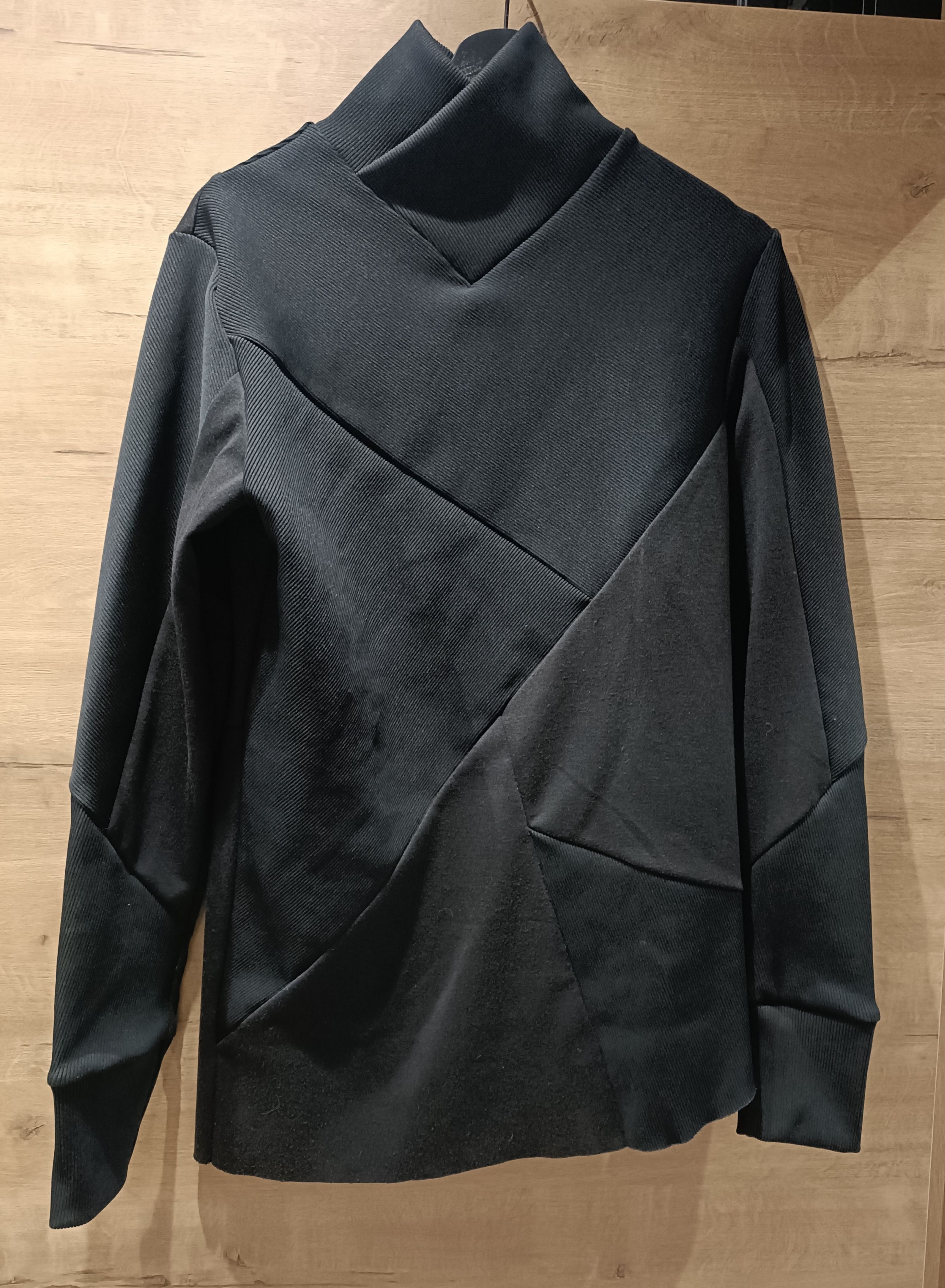 Minoar Minoar Paneled Contrast Collar Sweater Size US S / EU 44-46 / 1 - 2 Thumbnail