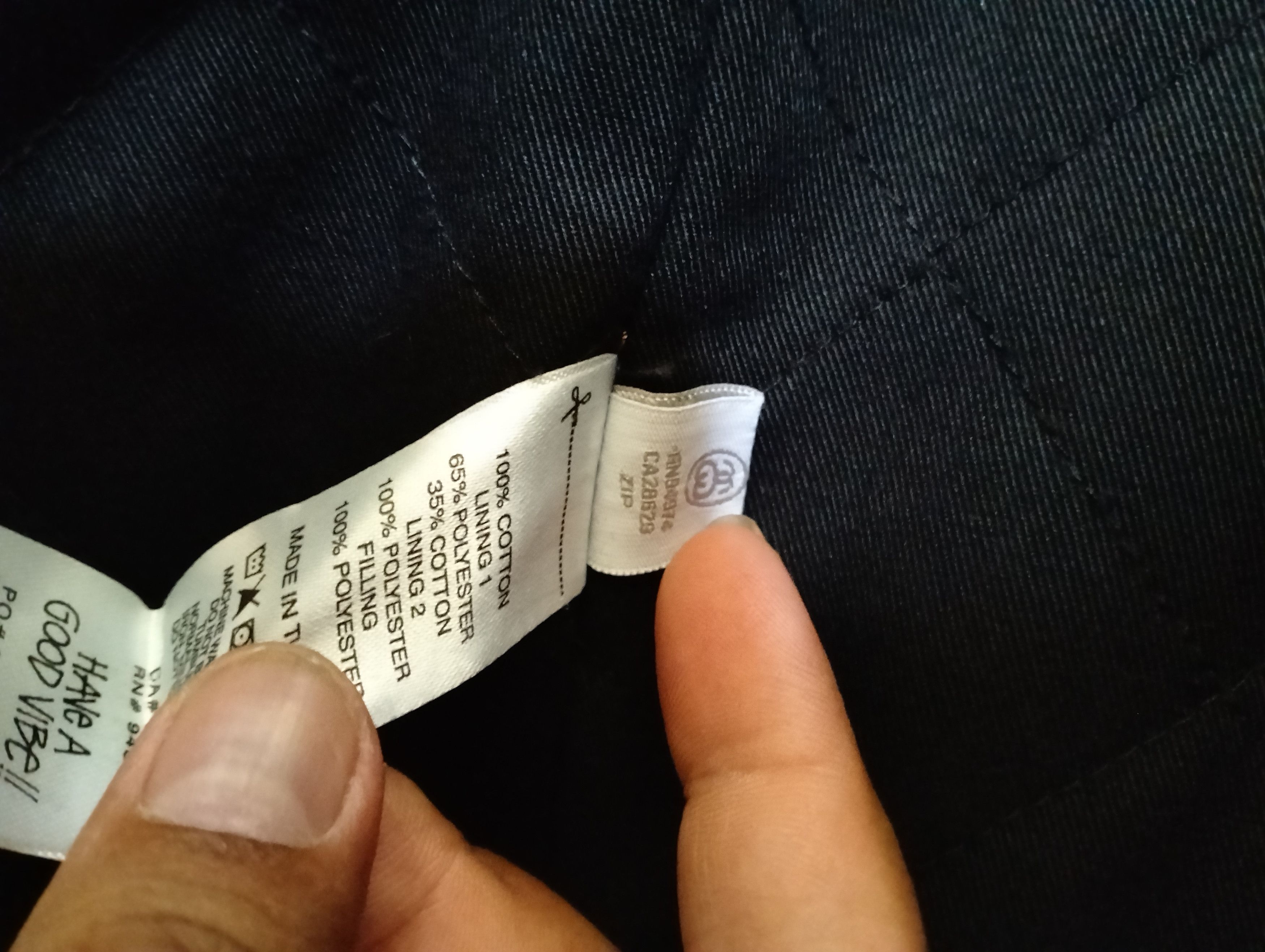 Stussy Stussy Washed Canvas Shop Jacket 'Blue' 115688 Size US L / EU 52-54 / 3 - 8 Thumbnail