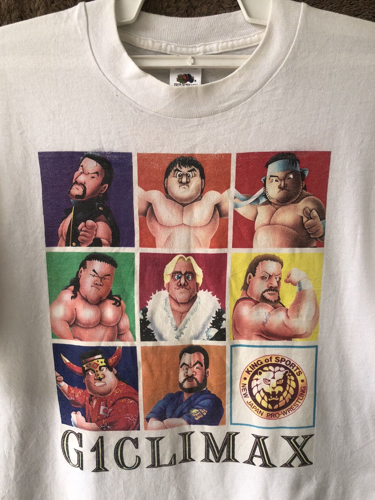 WWF Vintage 90s RIC FLAIR and Japan Pro Wrestling Size US L / EU 52-54 / 3 - 1 Thumbnail