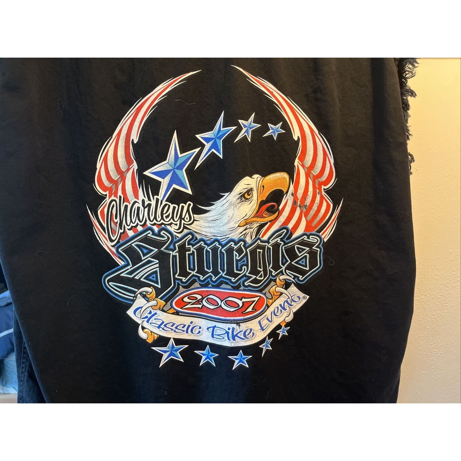 Other Sturgis Bike Week 2007 Men’s M Black Sleeveless Cotton Vest Size US M / EU 48-50 / 2 - 9 Thumbnail