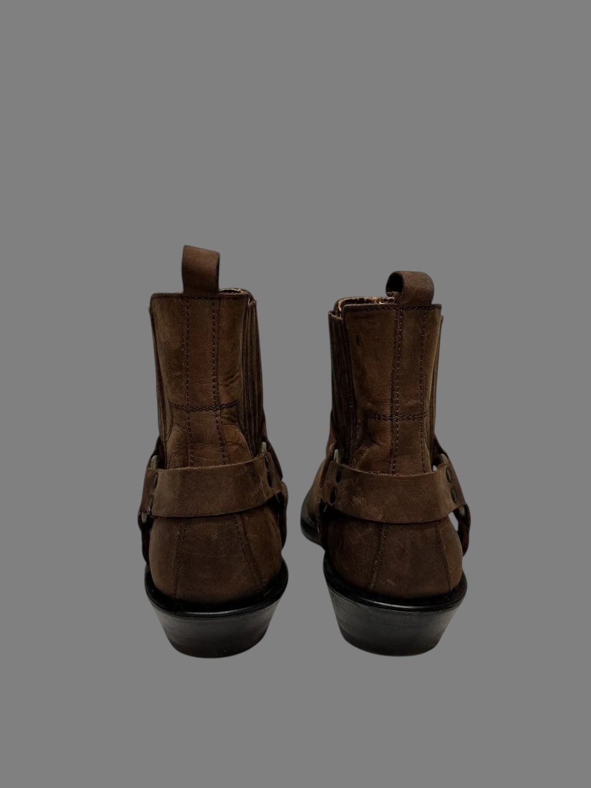 Dirk Bikkembergs Vintage Western Brown Ankle Boots Menswear Size 40 Size US 7 / EU 40 - 5 Thumbnail