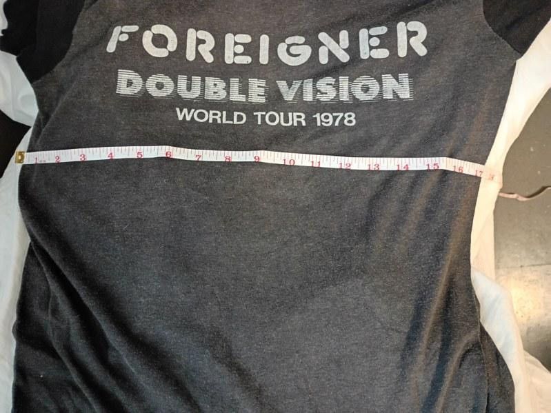 Other Vintage 1978 Foreigner Double Vision World Tour T-Shirt Size US L / EU 52-54 / 3 - 2 Thumbnail
