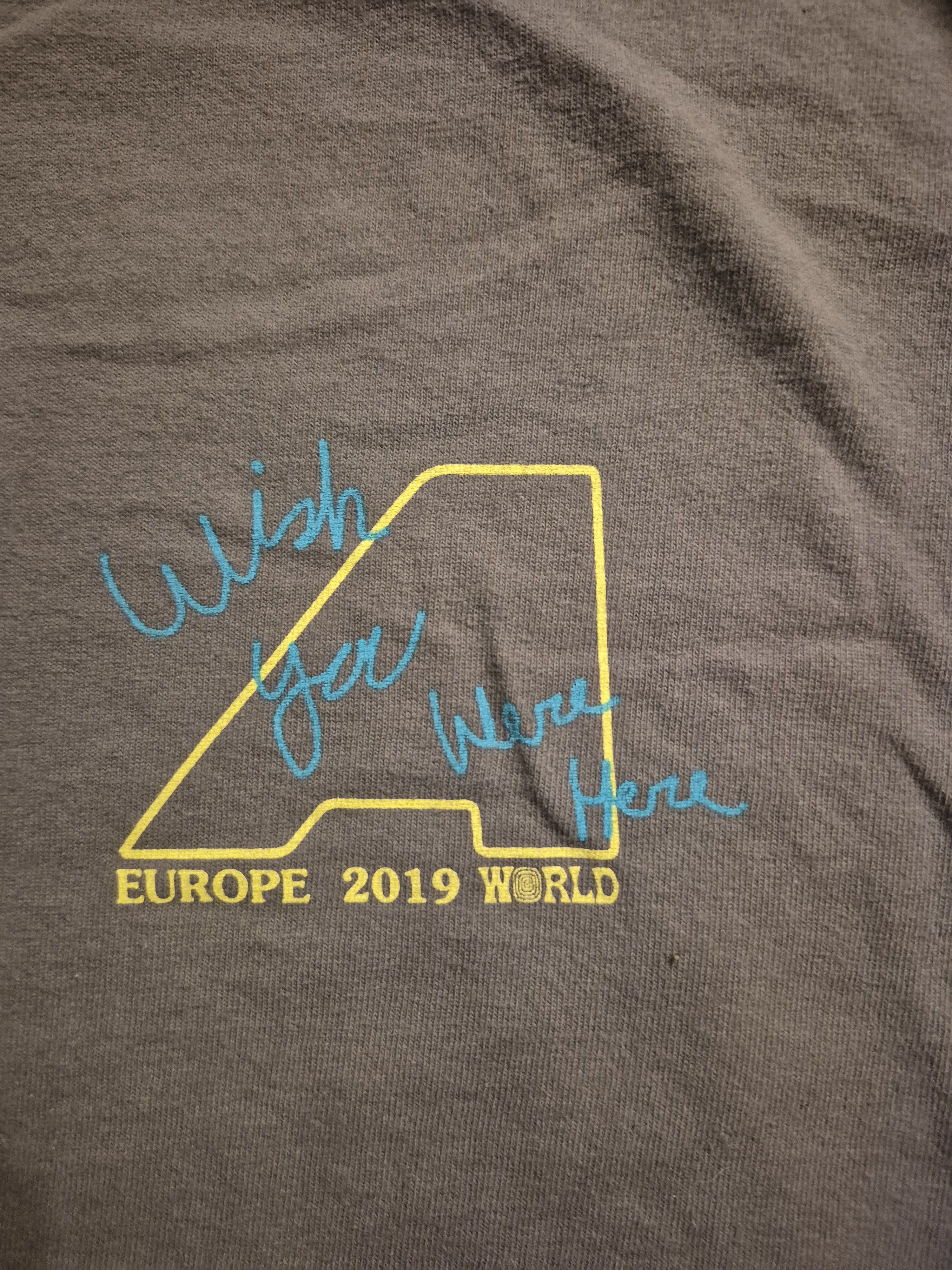 Travis Scott AstroWorld "Stop Look Listen" Long Sleeve Tee Size Medium Size US M / EU 48-50 / 2 - 2 Thumbnail