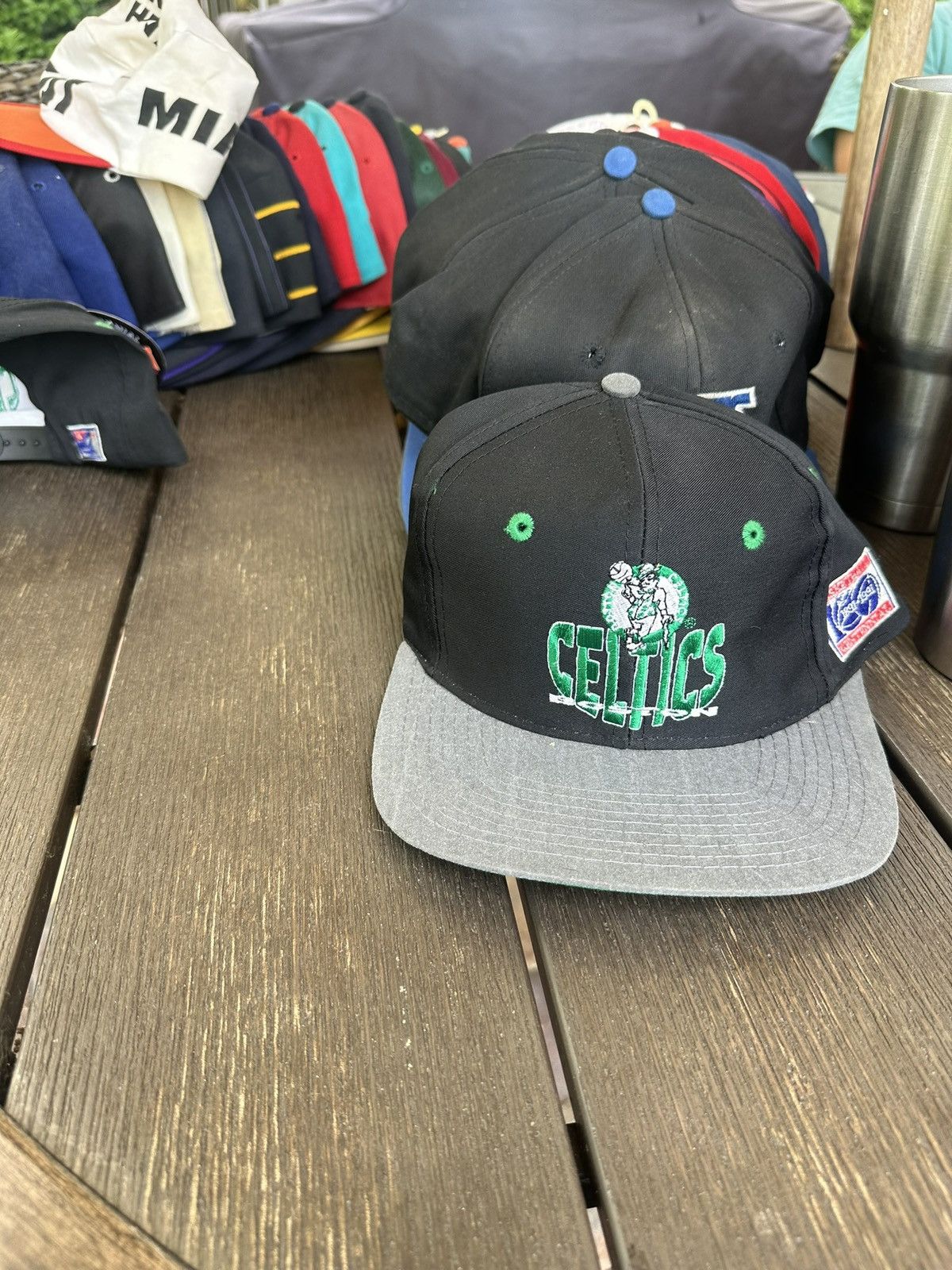 NBA 90’s Boston Celtics vintage SnapBack 1991 Size ONE SIZE - 1 Thumbnail