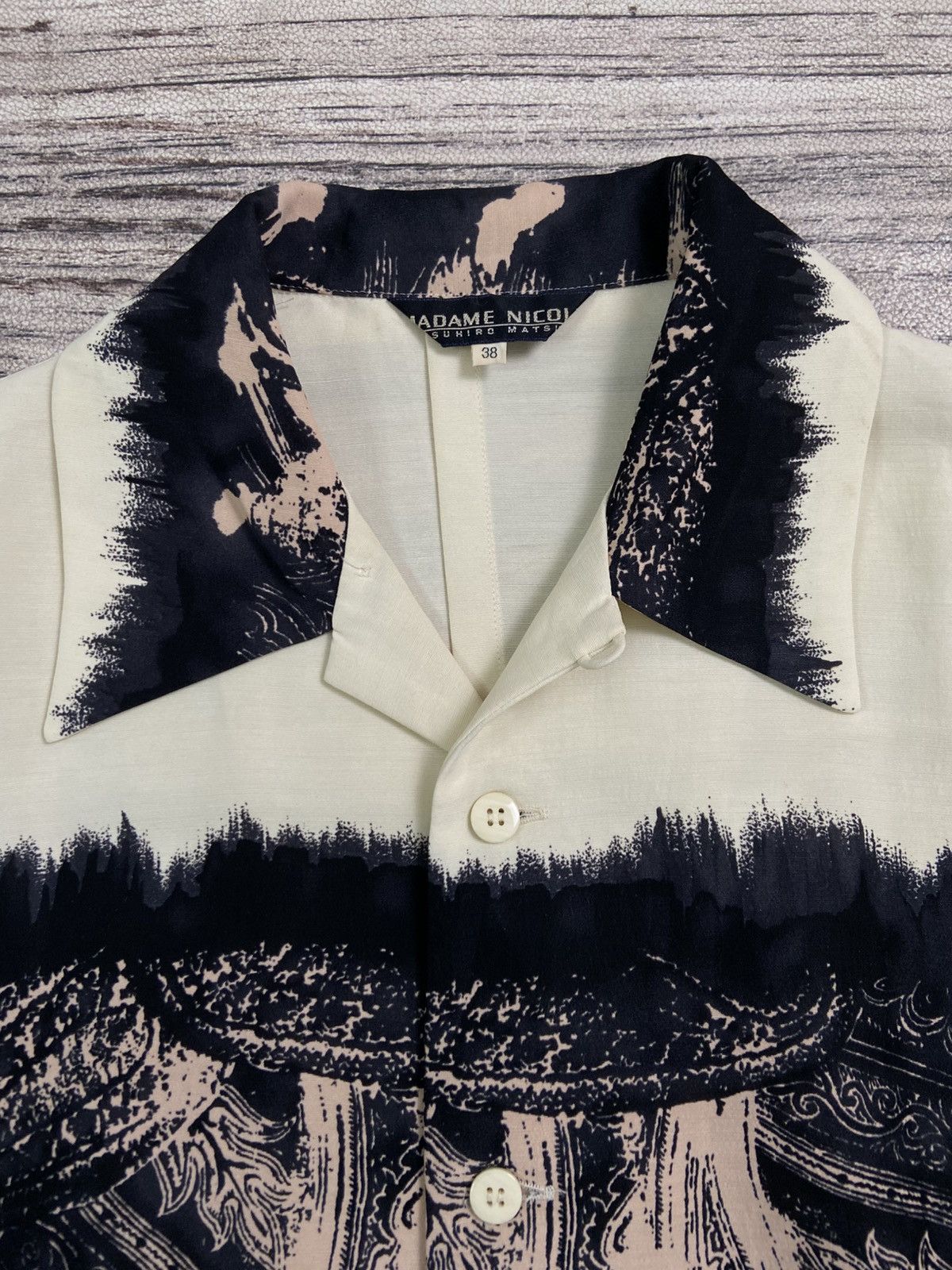 If Six Was Nine × Matsuda × Nicole Club 70s - 80s Mitsuhiro Matsuda Printed Shirt Size US M / EU 48-50 / 2 - 5 Thumbnail
