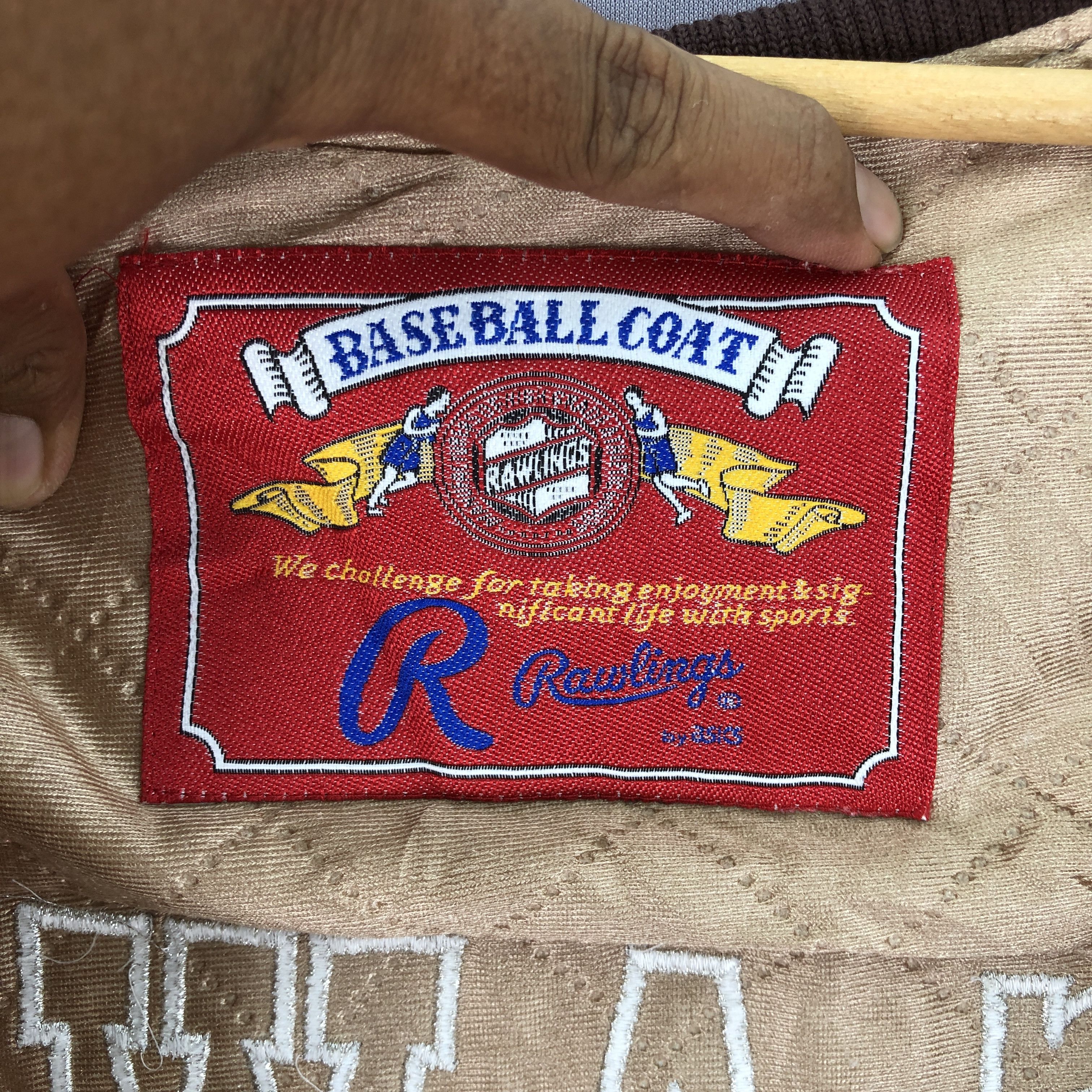 Japanese Brand × Vintage Vintage Ogawa Baseball Club Jacket Rawlings Japanese Jacket Size US XL / EU 56 / 4 - 10 Thumbnail