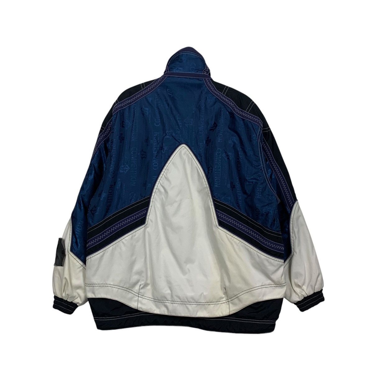 Japanese Brand FAIR WIND Colorblock Ski Jacket Snowboard Jacket #1695-C75 Size US L / EU 52-54 / 3 - 7 Thumbnail