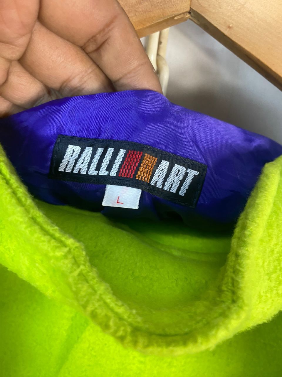 Sports Specialties × Vintage Ralli art zipper jacket hidden hoodie Size US L / EU 52-54 / 3 - 6 Thumbnail