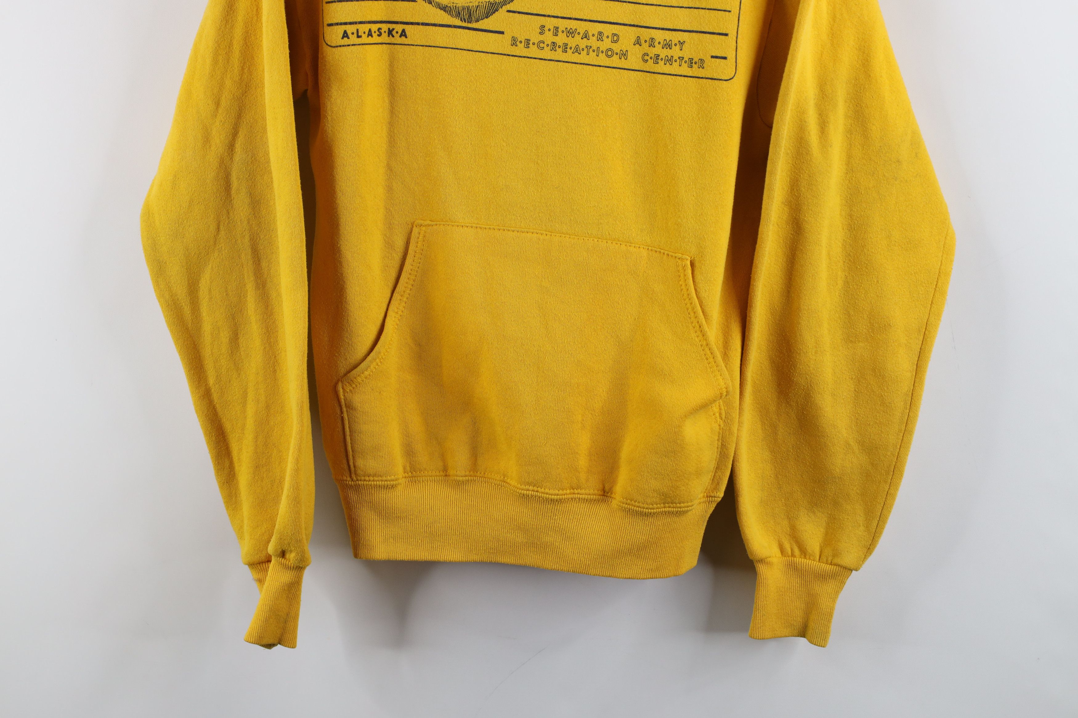 Vintage Vintage 80s 90s Army Center Alaska Hoodie Sweatshirt USA Size M / US 6-8 / IT 42-44 - 3 Thumbnail