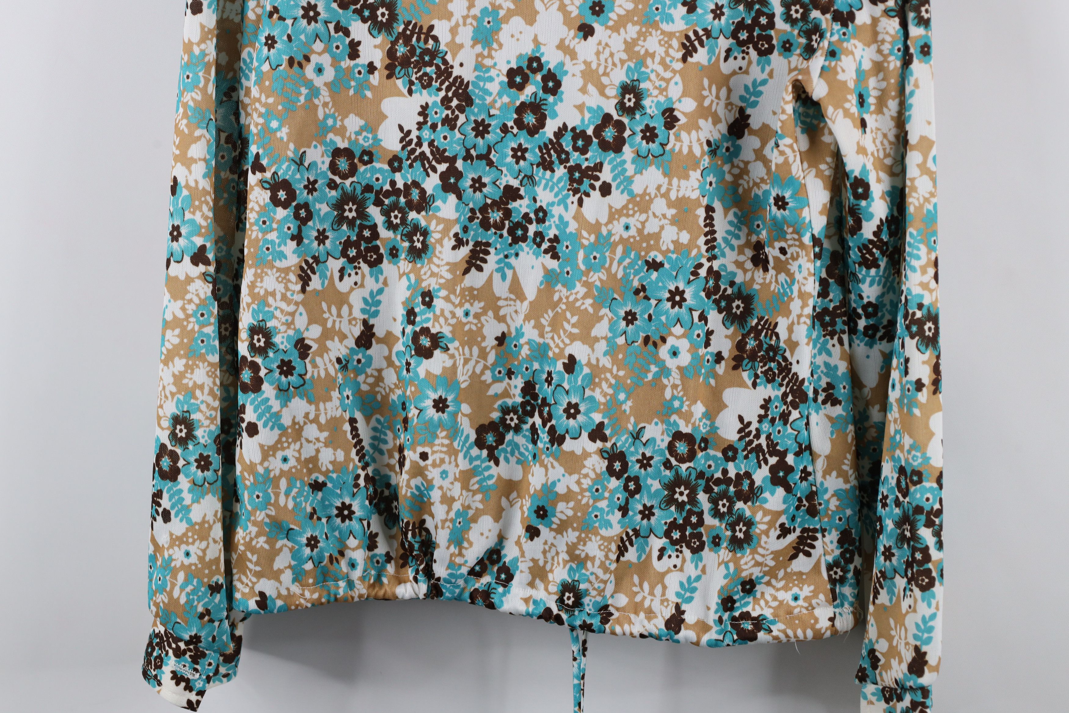 Vintage Vintage 70s Mid Century Modern MCM Knit Turtleneck Shirt Size M / US 6-8 / IT 42-44 - 10 Thumbnail