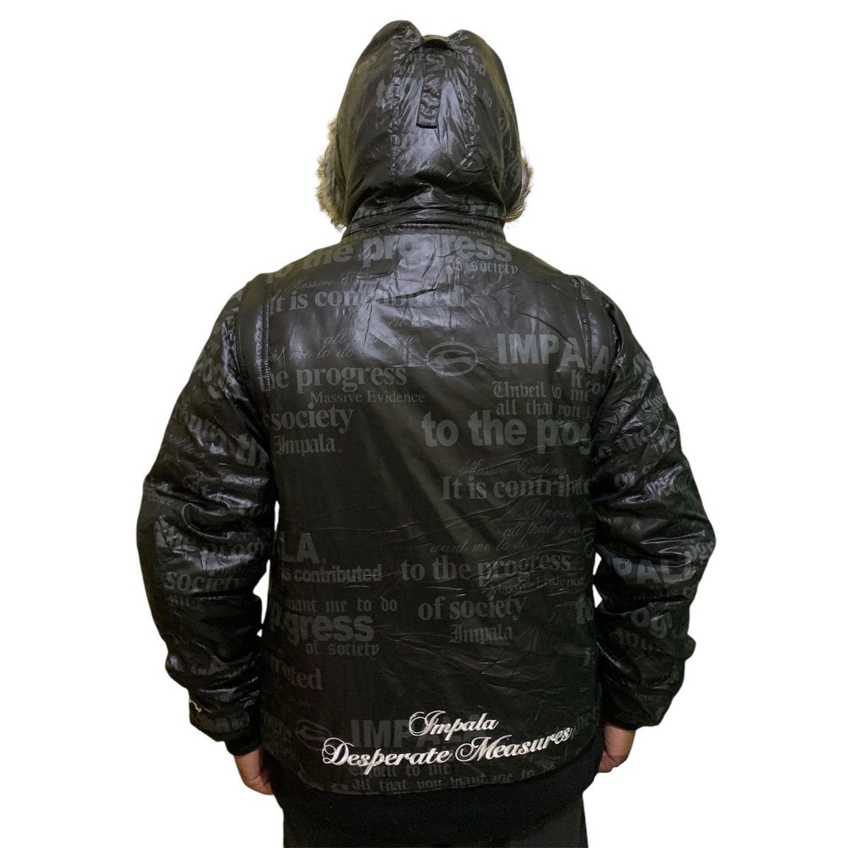 If Six Was Nine × Japanese Brand × Le Grande Bleu (L.G.B.) Impala Puffer Jacket Vest Embroidery Lgb Style Size US L / EU 52-54 / 3 - 4 Thumbnail