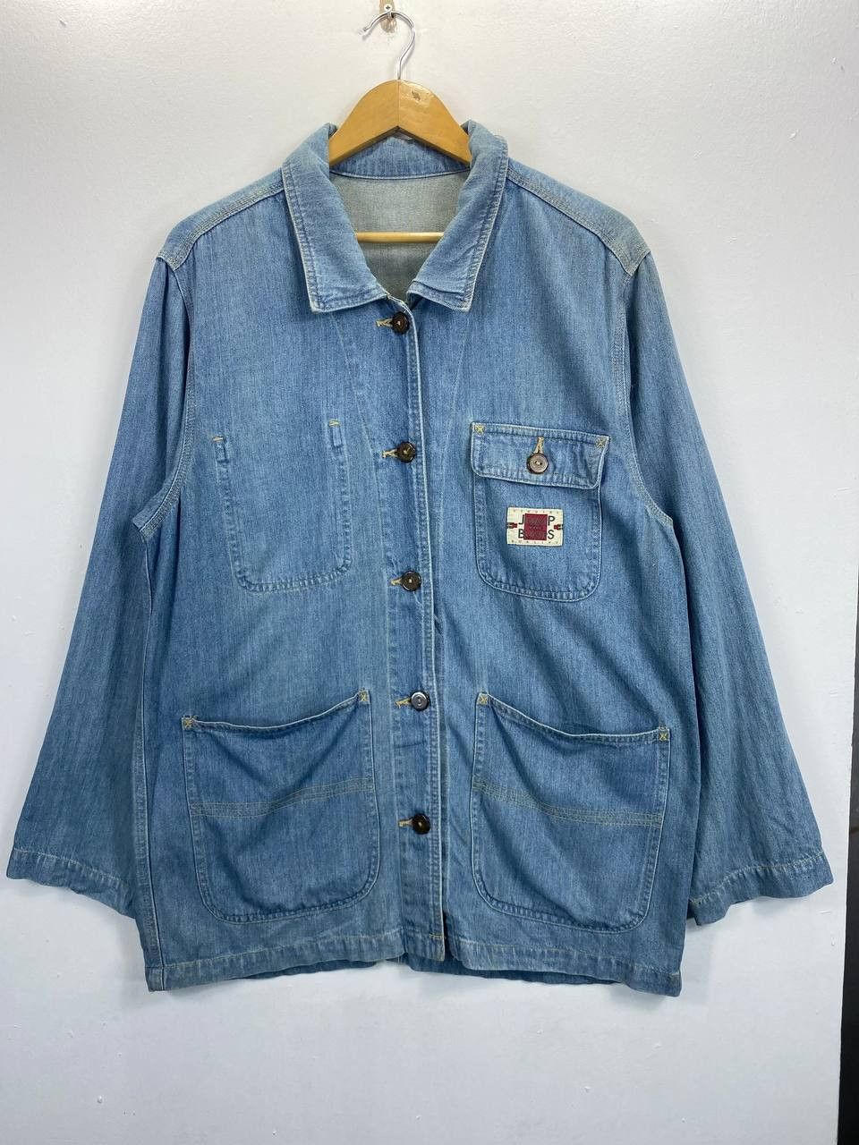 Japanese Brand japanese brand denim jacket nice design Size US M / EU 48-50 / 2 - 1 Thumbnail