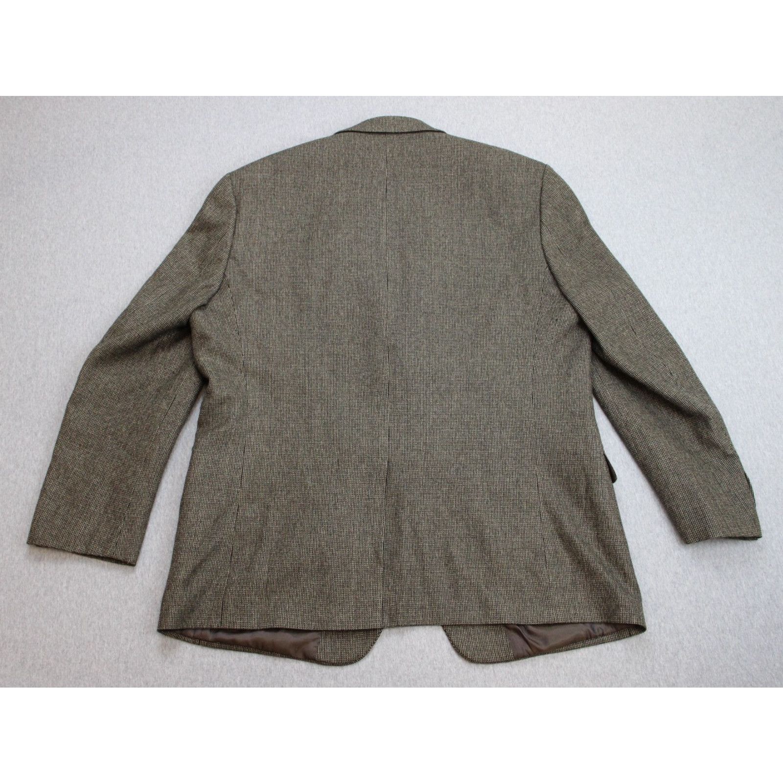 Ralph Lauren Lauren Ralph Lauren Blazer Men's 44R Houndstooth 100% Wool Size 44R - 3 Thumbnail
