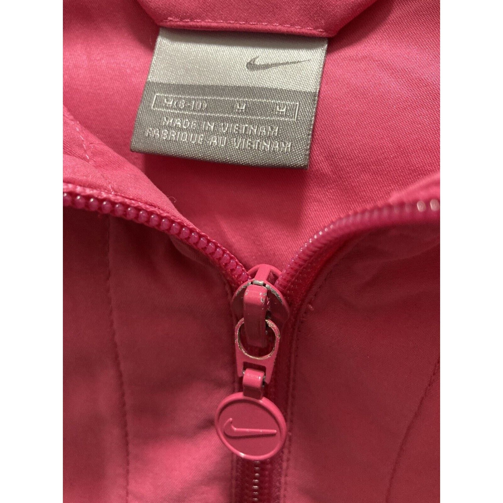 Nike Nike Windbreaker Jacket Hot Pink Athletic Women M (8-10) Size M / US 6-8 / IT 42-44 - 3 Thumbnail