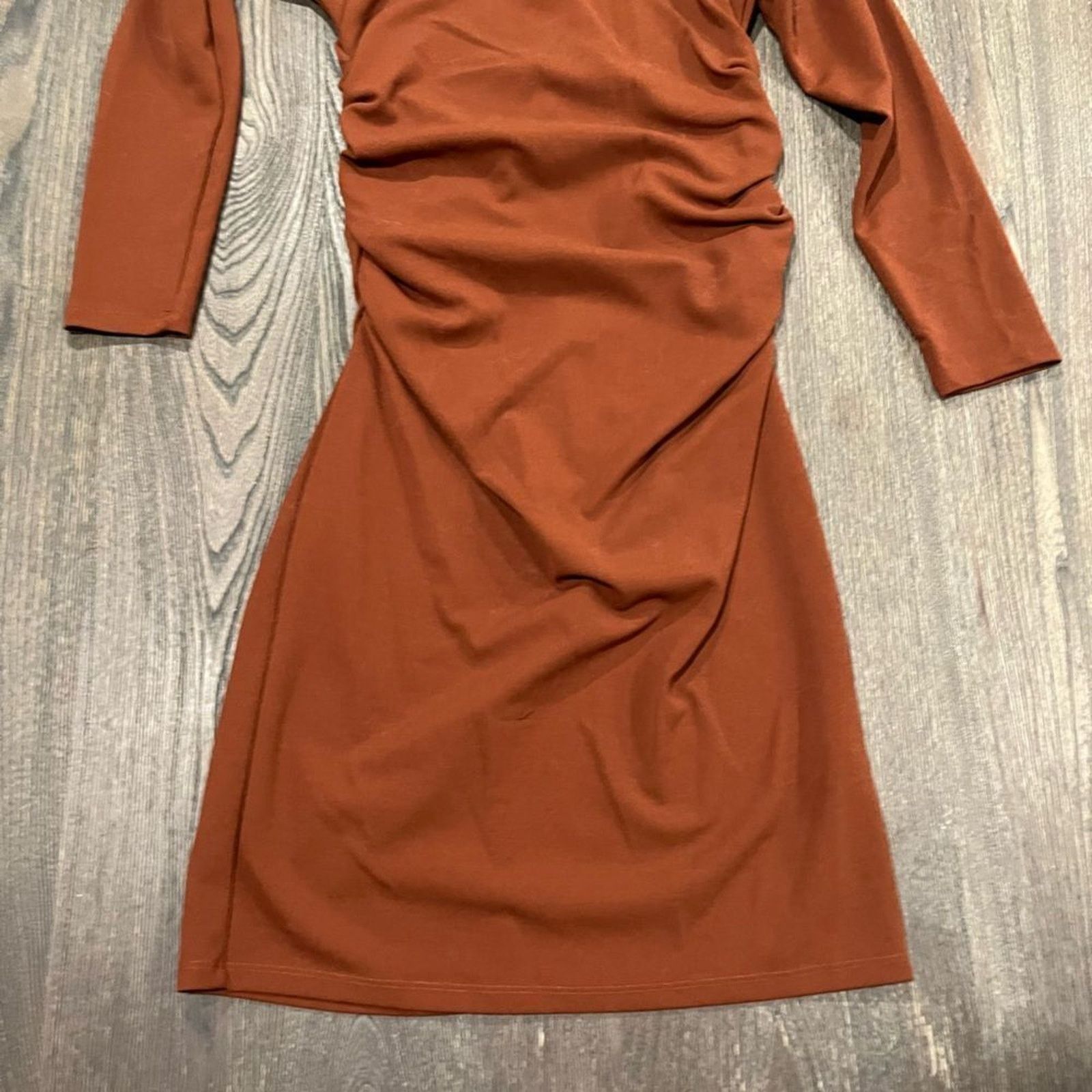 Zara Zara Dress Cold Shoulder Long Sleeve Bodycon Mini Crew Size L / US 10 / IT 46 - 2 Thumbnail