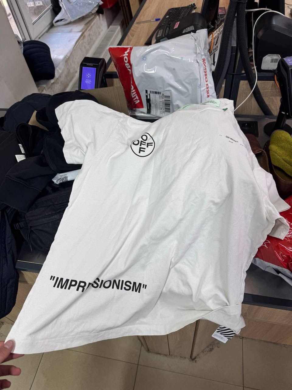 Off-White Off white t shirt Size US S / EU 44-46 / 1 - 1 Thumbnail