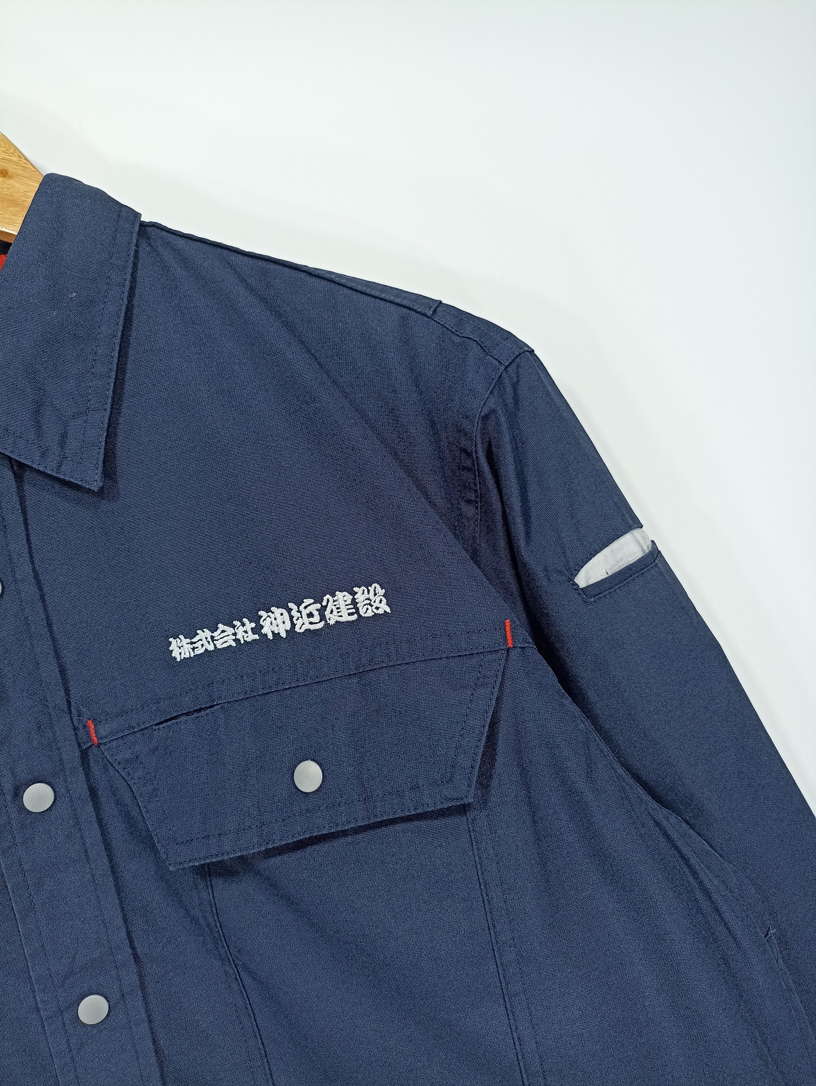 Japanese Brand × Kansai Yamamoto × Vintage Vintage kansai shirt snap button uniform Size US L / EU 52-54 / 3 - 5 Thumbnail