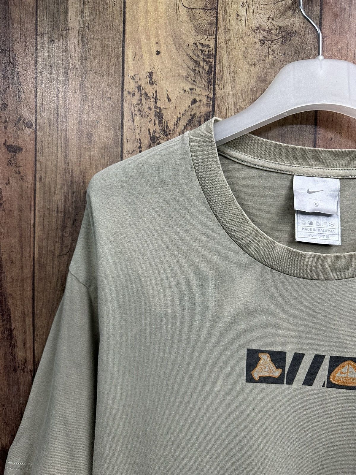 Nike × Nike ACG × Vintage Vintage Nike ACG Sunfaded Limited Made In Malaysia A473 Size US XL / EU 56 / 4 - 3 Thumbnail
