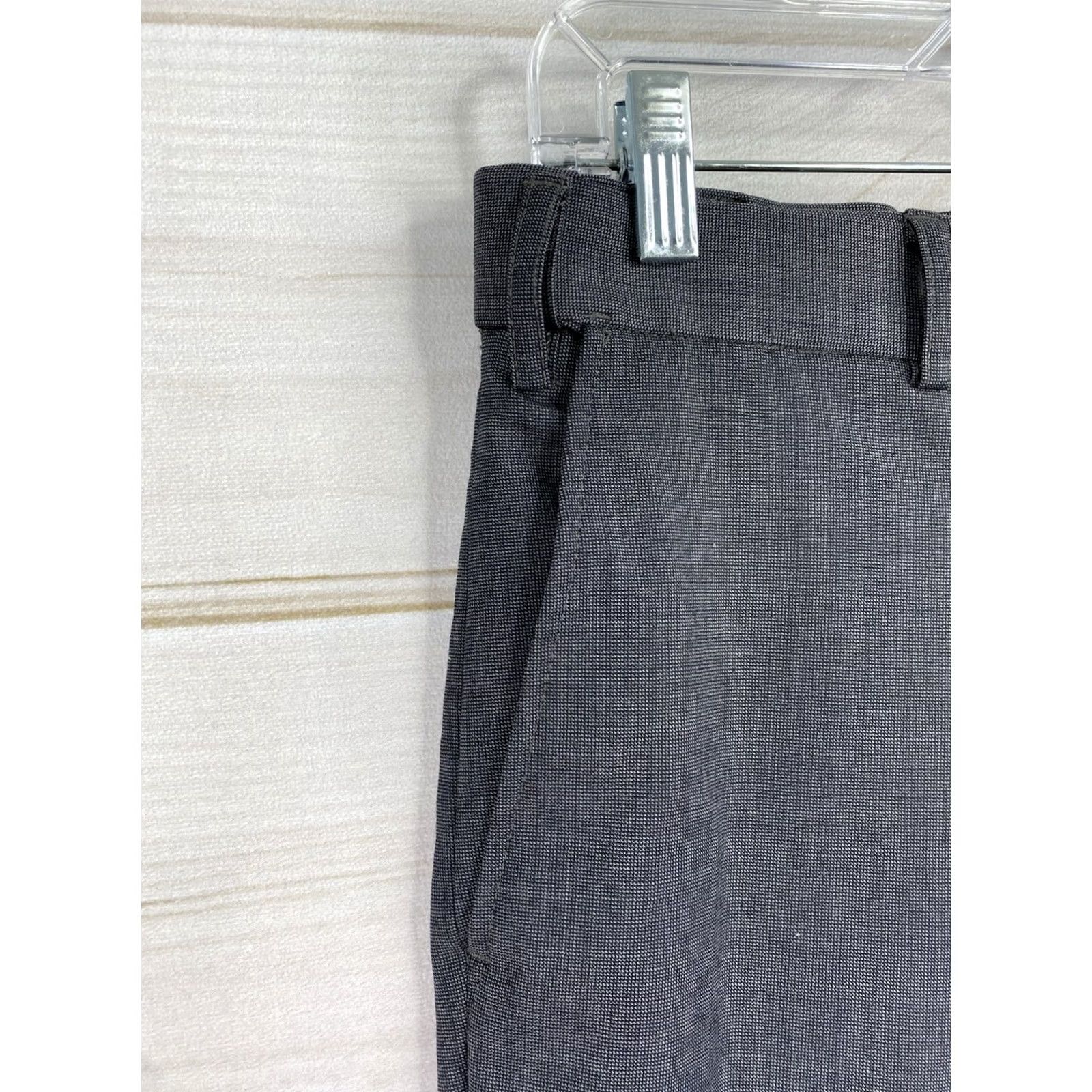Vintage TWINHILL Pants 30x32 Charcoal Gray Flat Front Wool Blend Dress Work Casual Mens Pants Size US 32 / EU 48 - 5 Thumbnail