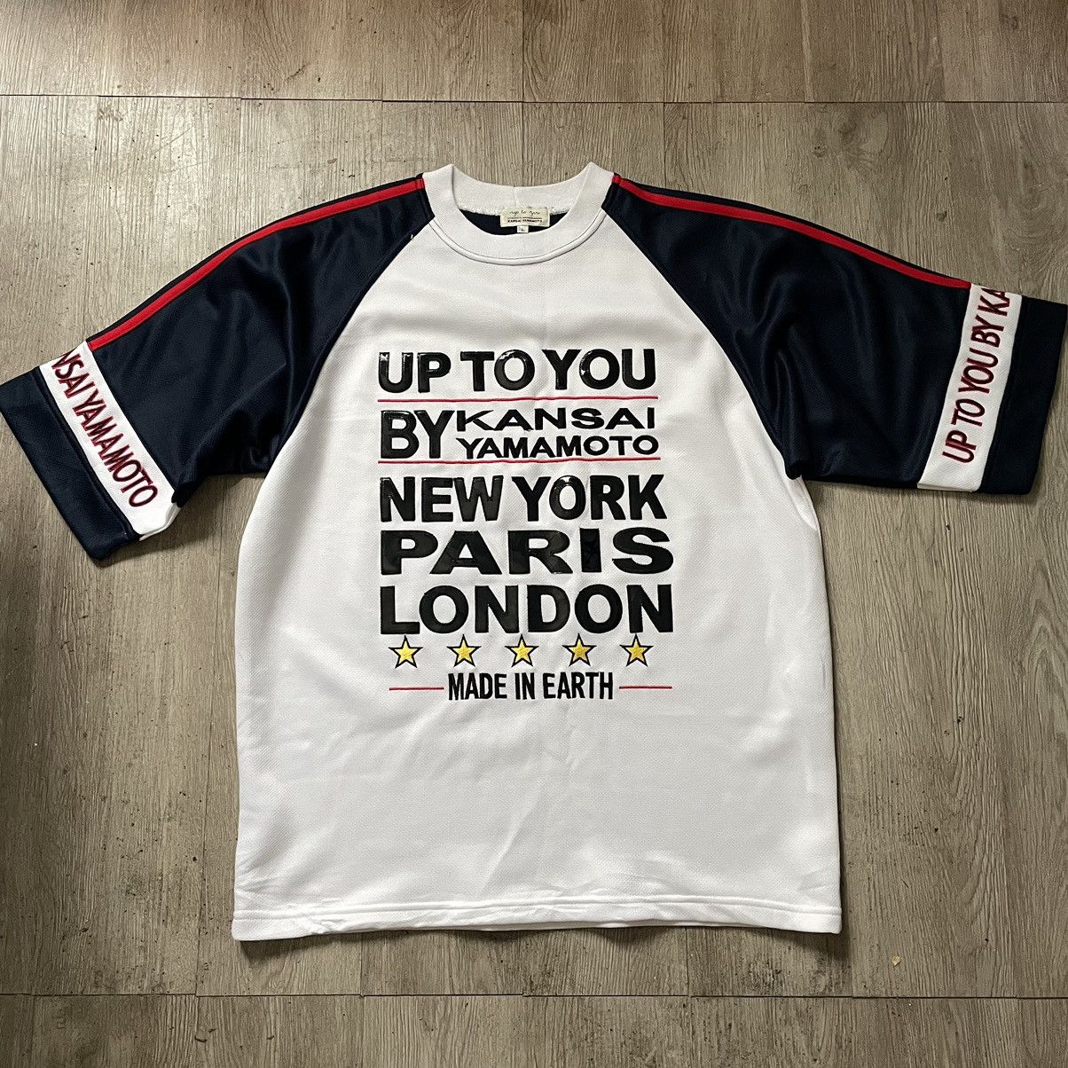 Kansai Yamamoto Up to you by Kansai Yamamoto Jersey Vintage Size US L / EU 52-54 / 3 - 1 Thumbnail