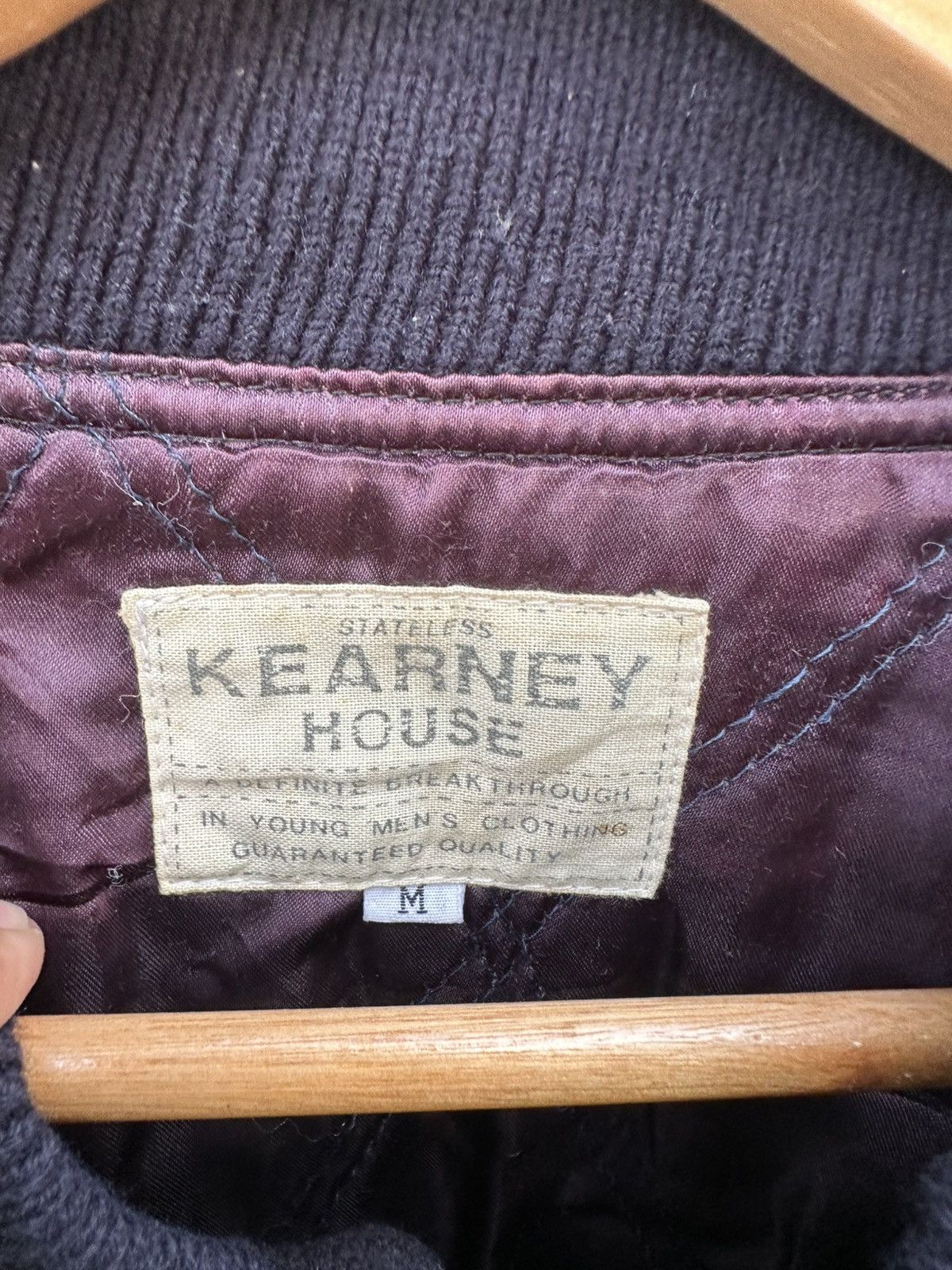 Vintage 👹Vintage Kearney House Wool Bomber Jacket Size US M / EU 48-50 / 2 - 9 Thumbnail