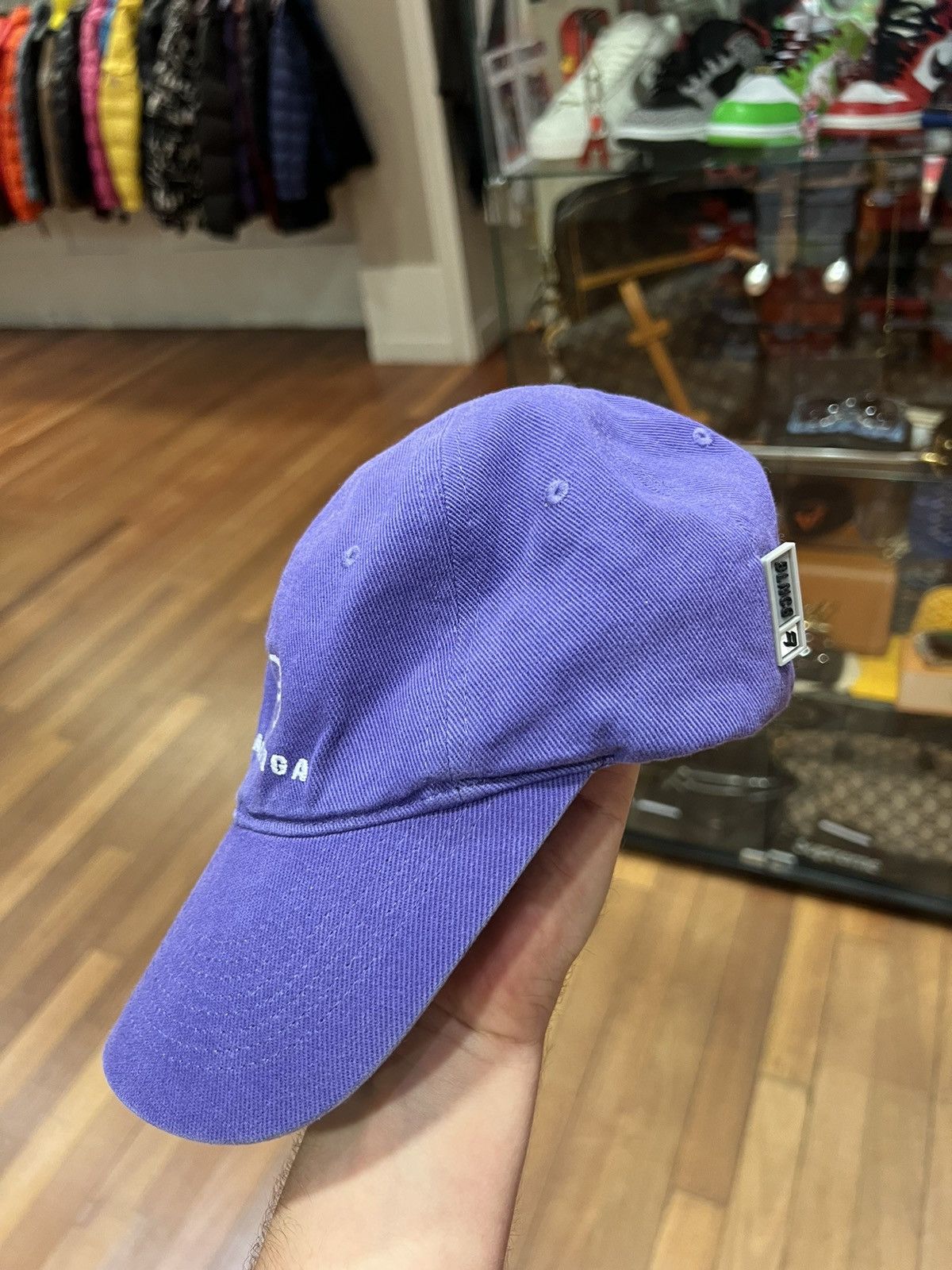 Balenciaga Balenciaga unity logo cap purple Size ONE SIZE - 3 Thumbnail