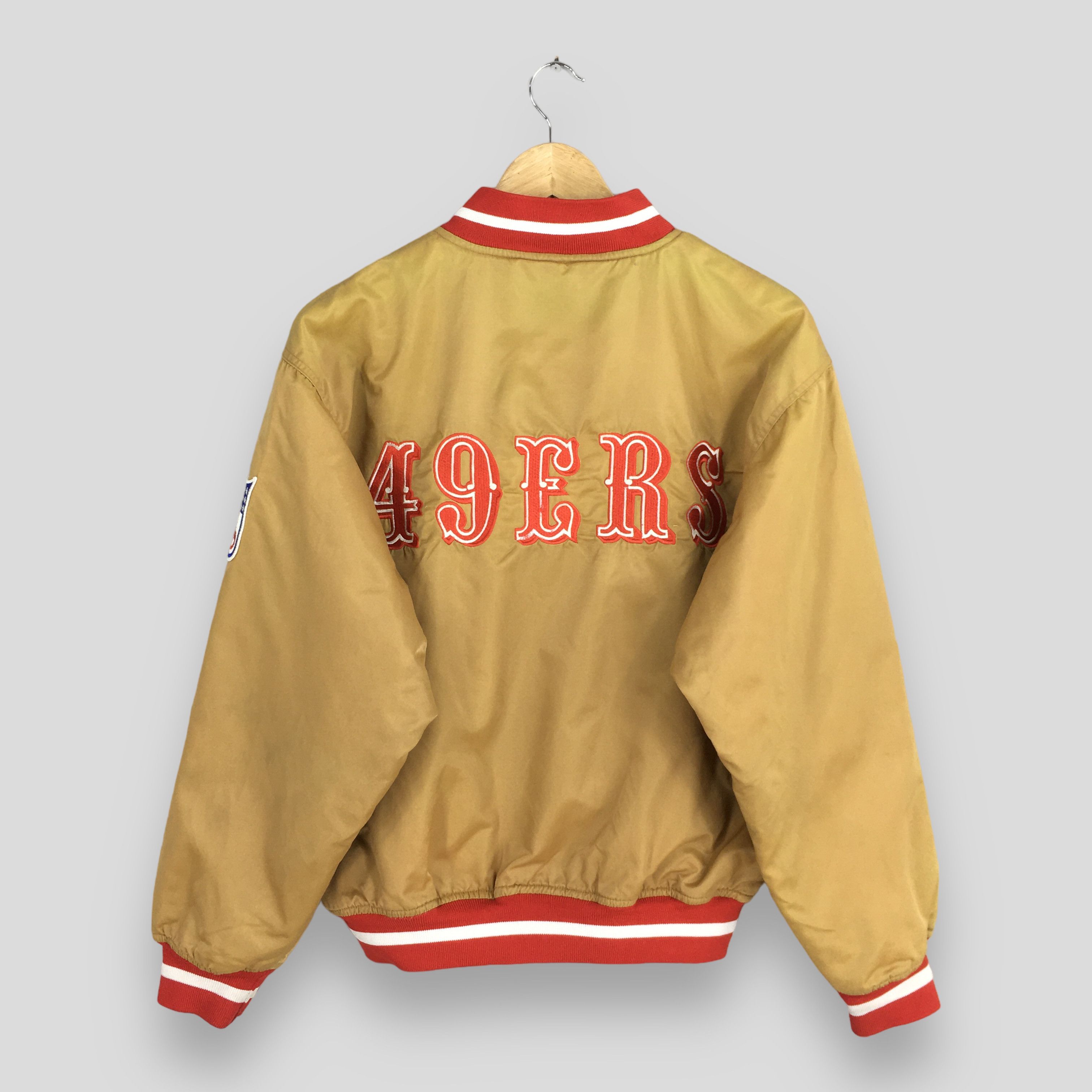 NFL Vintage San Francisco 49ers NFL Satin Jacket Medium Size US M / EU 48-50 / 2 - 1 Thumbnail