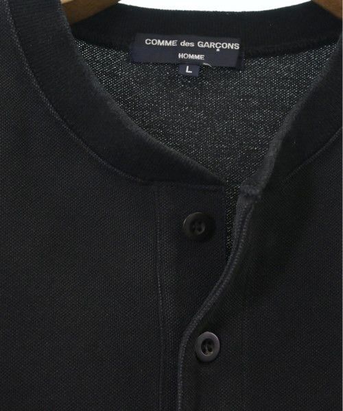 Comme des Garcons Homme T-Shirts Short Sleeve Crewneck Half Button Dark blue Gray Size US L / EU 52-54 / 3 - 5 Thumbnail