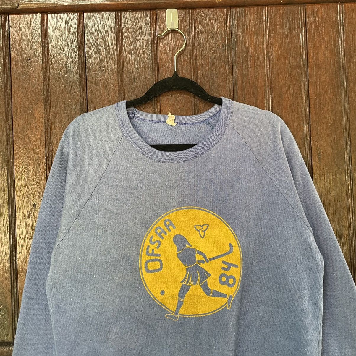 Vintage 🔥Vintage 1984 OFSA Women Hockey Sports Crewneck Sweatshirts Size US S / EU 44-46 / 1 - 3 Thumbnail