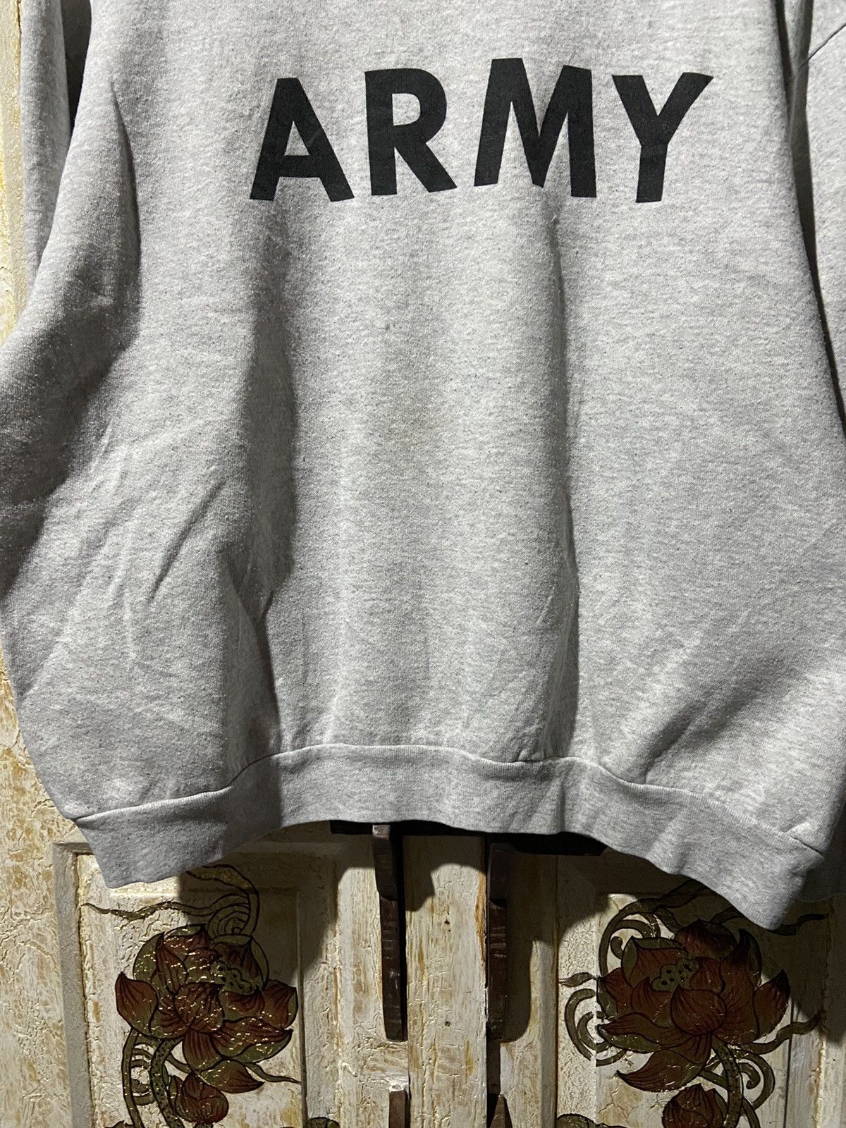 Vintage Vintage 80-90s rare army sweater grey size L Size US L / EU 52-54 / 3 - 4 Thumbnail