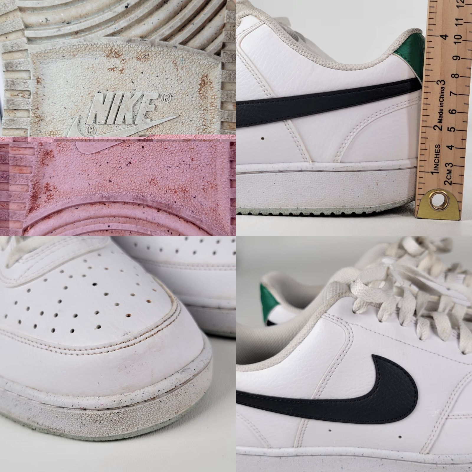 Nike Nike Court Vision Low Lifestyle Sneakers White/Black DH2987-110 Mens 10.5 Shoes Sneaker Casual Workwear Lifestyle 2023 Mens Size US 11 / EU 44 - 8 Thumbnail