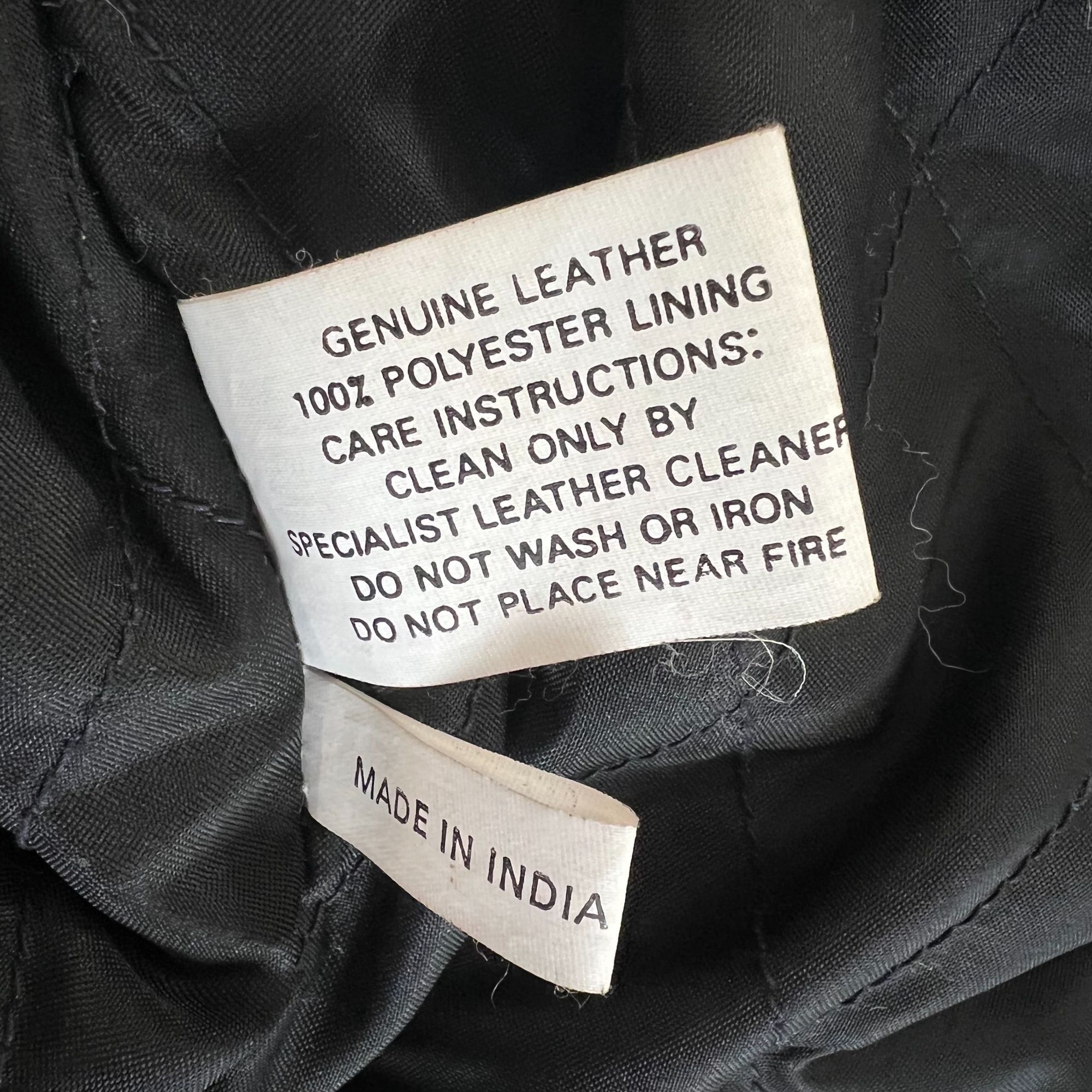 Other KC Collections Biker Leather Moto Motorcycle Jacket Size S / US 4 / IT 40 - 8 Thumbnail