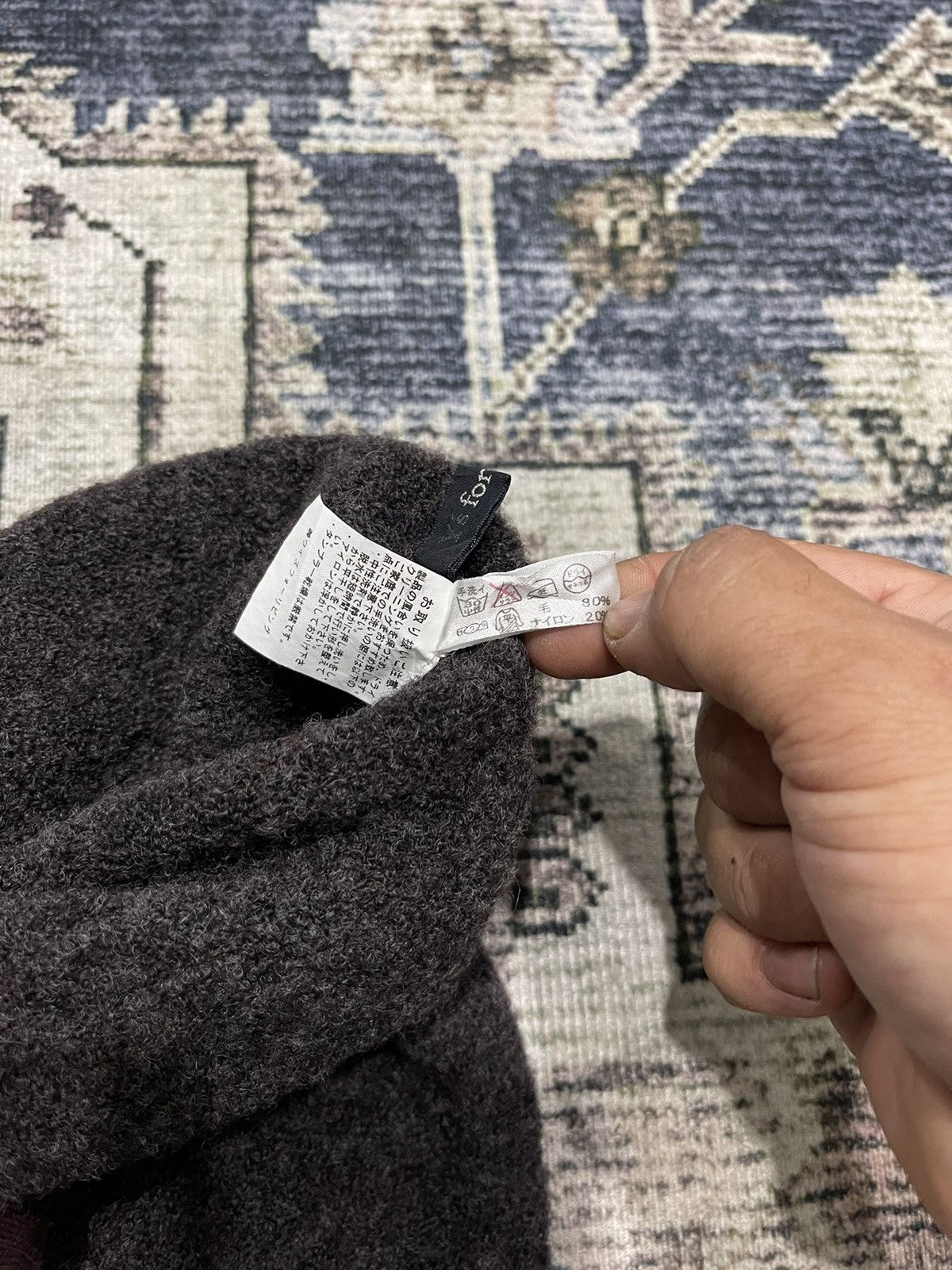 Y's YOHJI YAMAMOTO Y’s for living Flared Mohair Pants Size US 30 / EU 46 - 9 Thumbnail