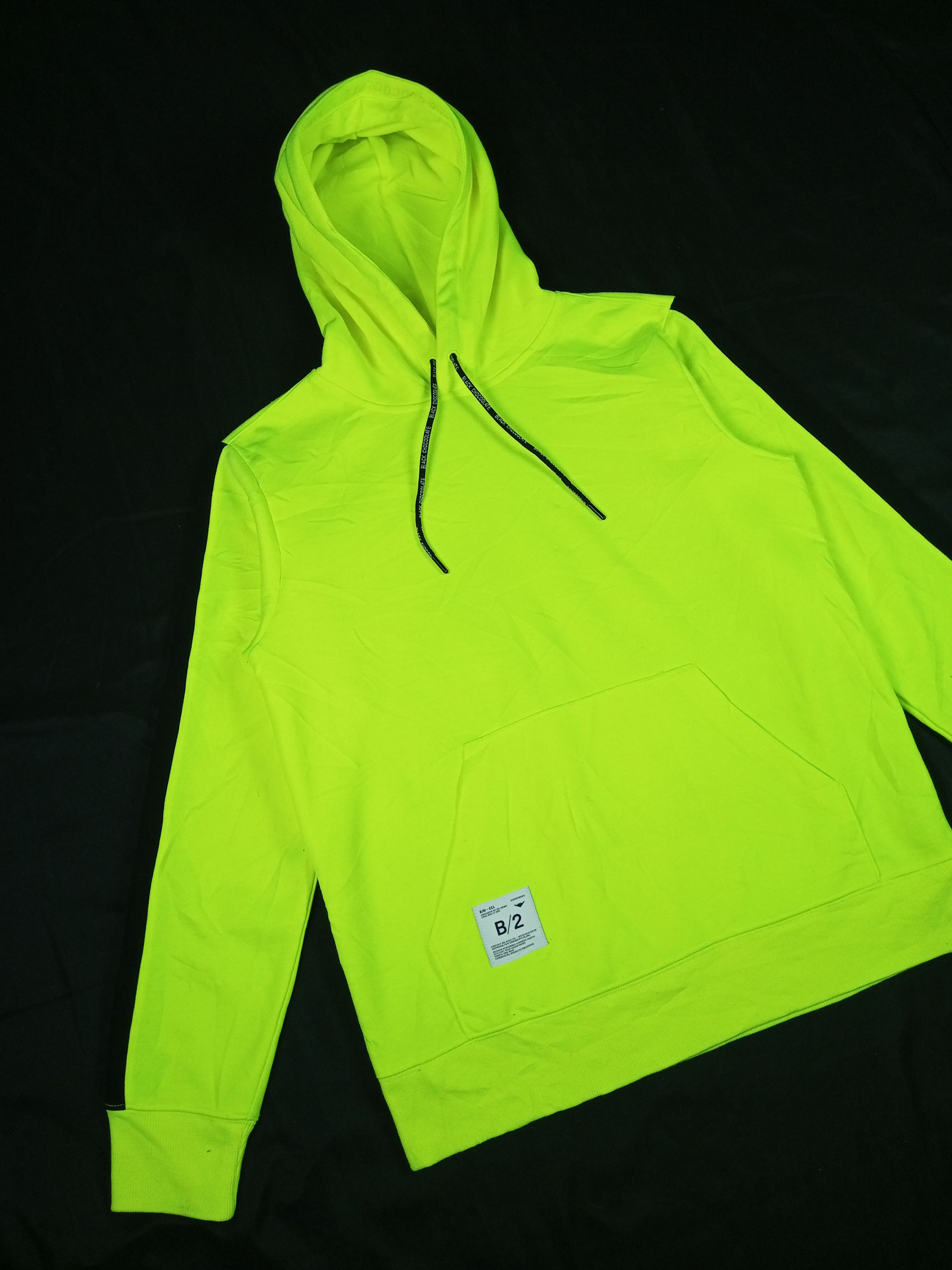 Chocolate × Japanese Brand Black Chocoolate Hoodie Neon Size M Size US M / EU 48-50 / 2 - 3 Thumbnail