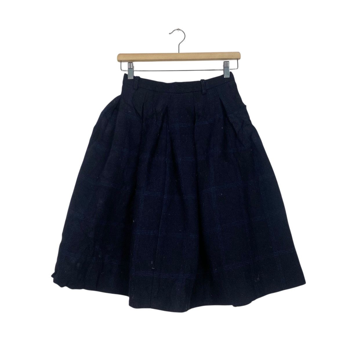 45rpm × Japanese Brand × Kapital 45rpm indigo wool skirt Size 22" - 1 Thumbnail
