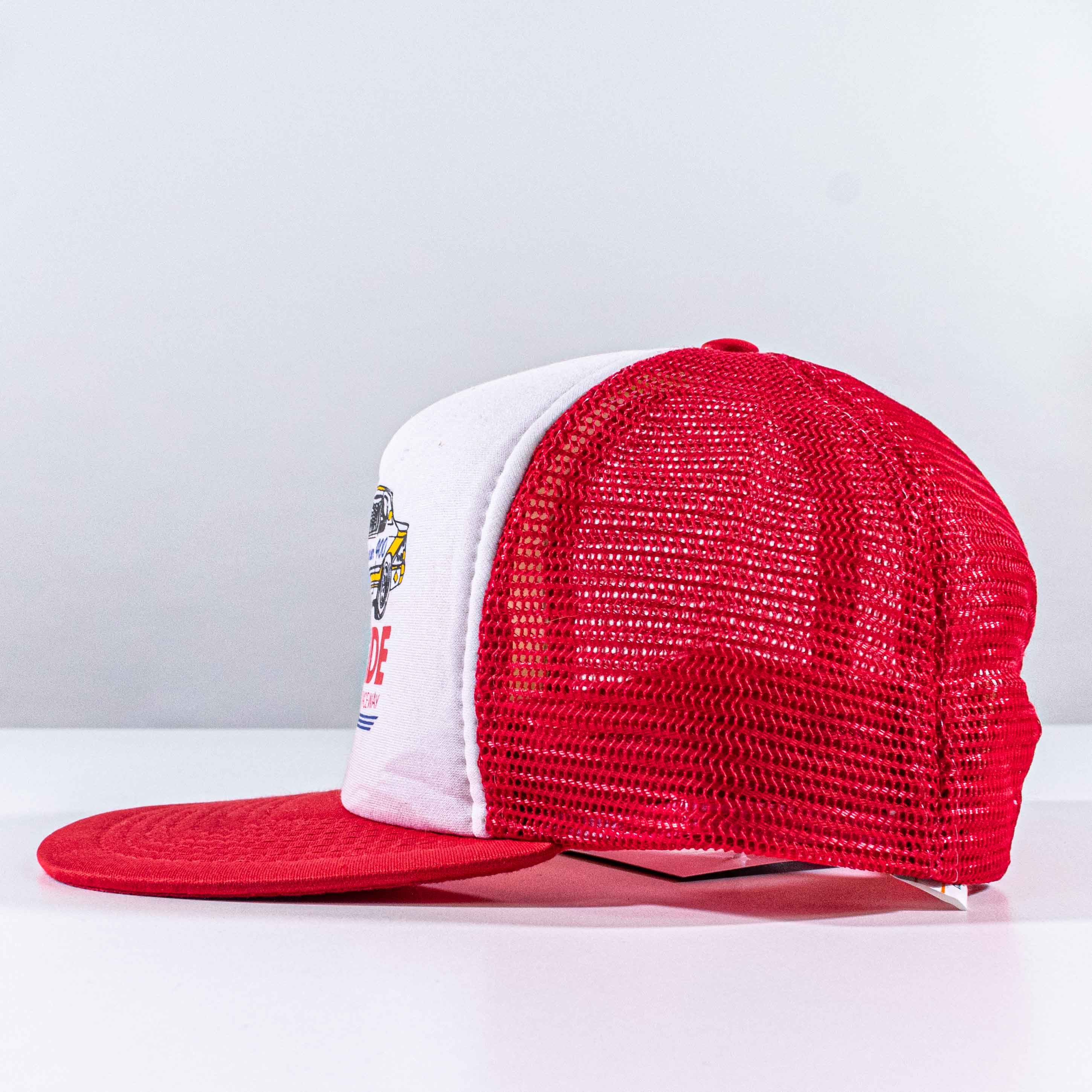 Vintage Riverside International Raceway Budweiser 400 Snapback Hat Size ONE SIZE - 3 Thumbnail