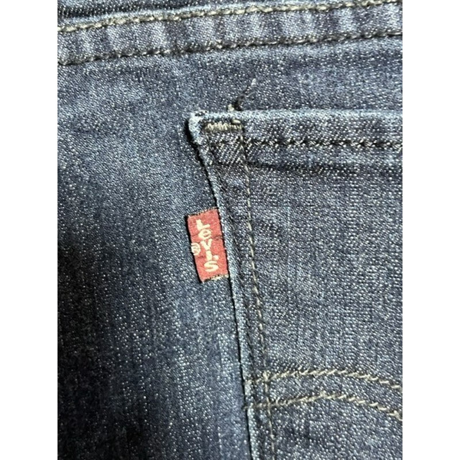 Levi's Levi's Legging Skinny Jeans Womens 14M 32x32 Dark Wash Denim Size 36" / US 14 / IT 50 - 6 Thumbnail