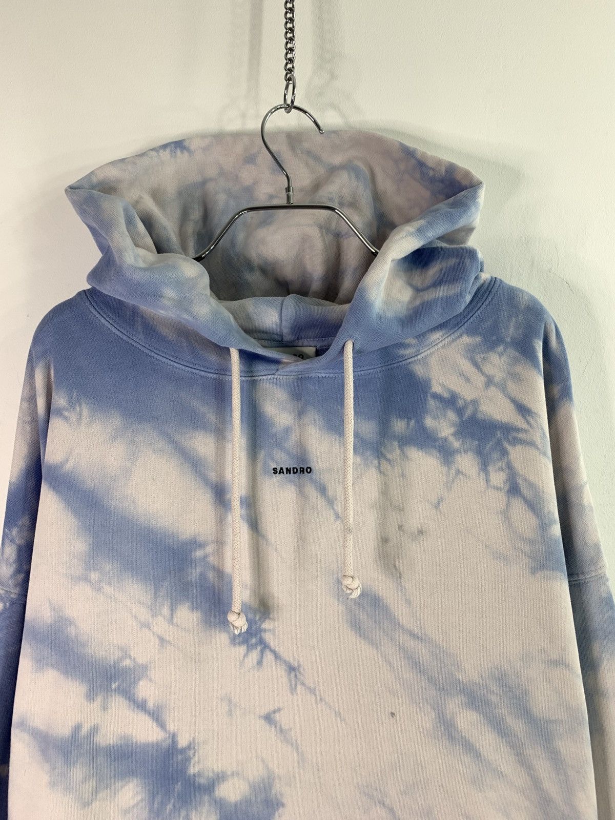 Designer × Sandro Sandro Sudadera Hoodie Tie Dye Azul Marino M Size Size US M / EU 48-50 / 2 - 6 Thumbnail