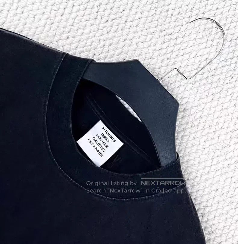 Vetements Vetements Washed Distressed Black Doodle Multi-Element Let Size US S / EU 44-46 / 1 - 4 Thumbnail