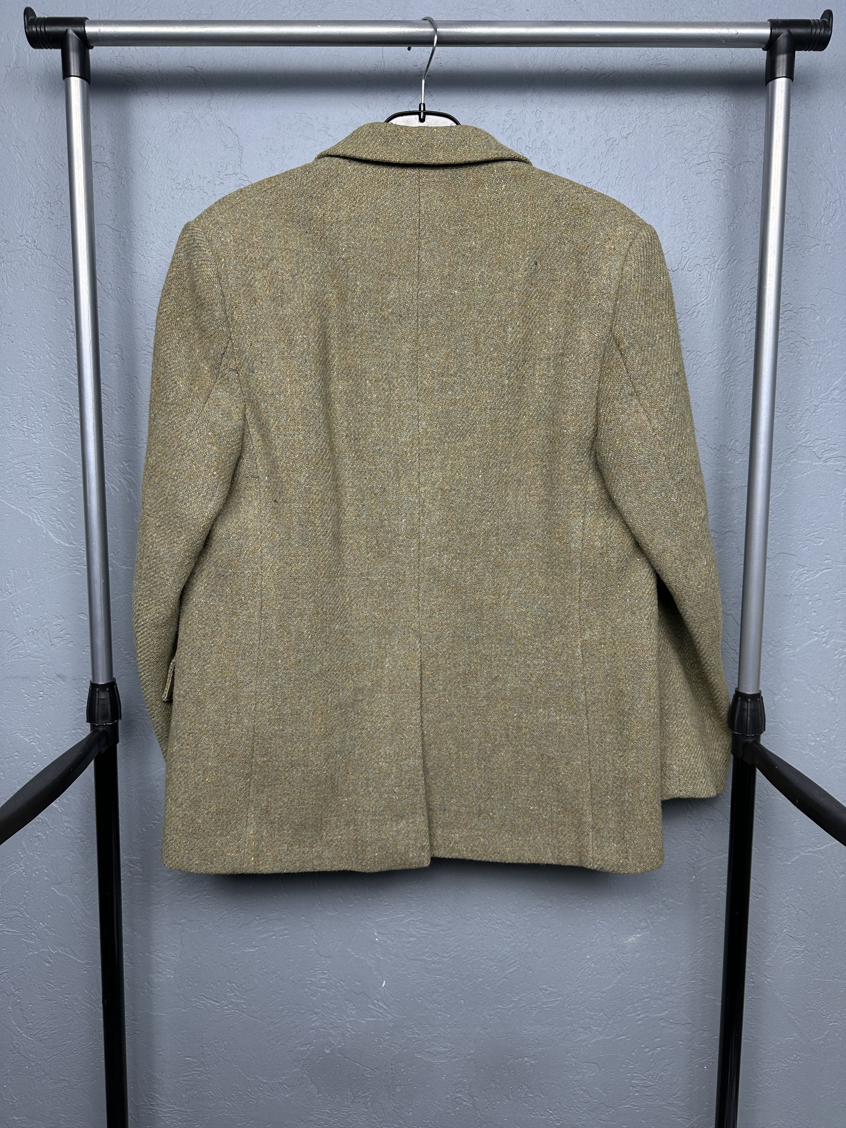 Harris Tweed Harris Tweed Vintage Mens Blazer Jacket Wool Three Buttons Size US S / EU 44-46 / 1 - 4 Thumbnail