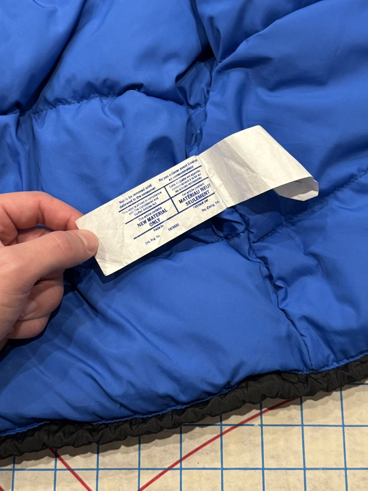 Canada Goose Vintage Snow Goose Down Puffer Jacket Black and Blue Large Size US L / EU 52-54 / 3 - 10 Thumbnail