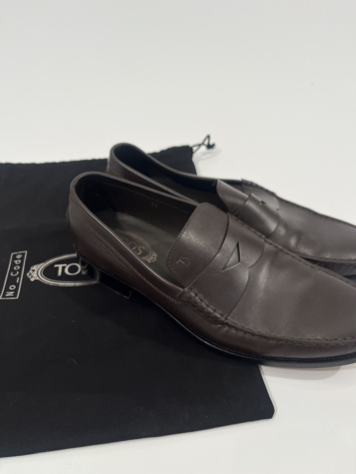 Tod's Tod’s Classic Penny Loafers - Size 11 - RRP £695 Size US 11 / EU 44 - 2 Thumbnail